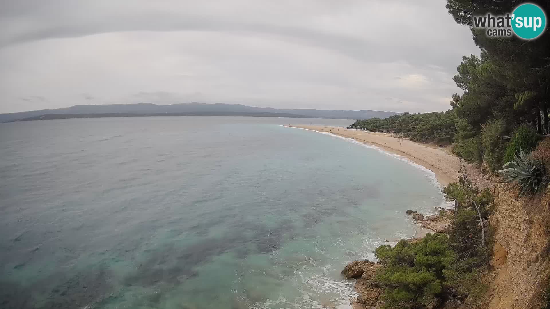 Webcam Bol Zlatni Rat – Vue en direct depuis l’île de Brač