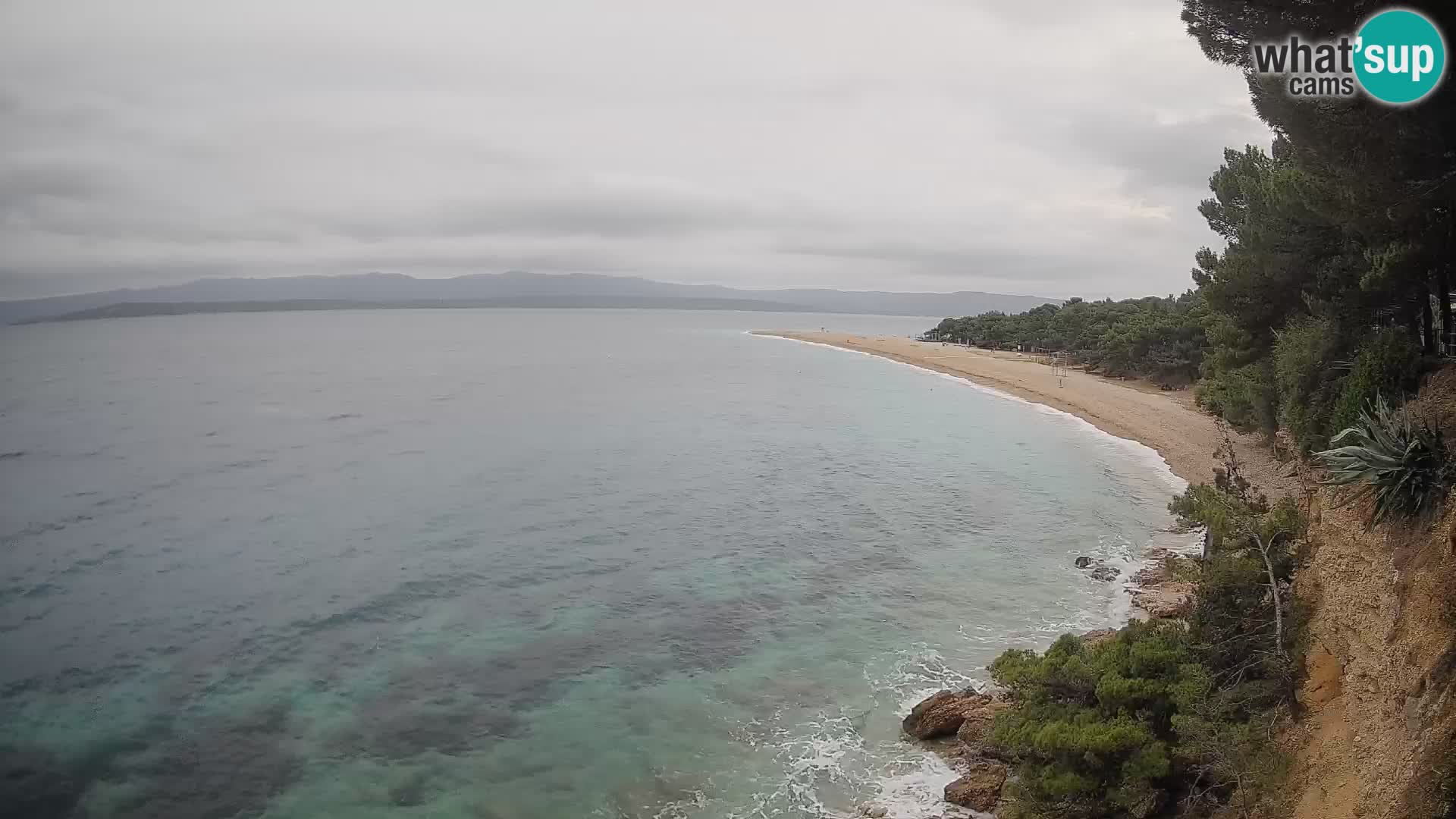 Webcam Bol Zlatni Rat – Live View from Brač Island