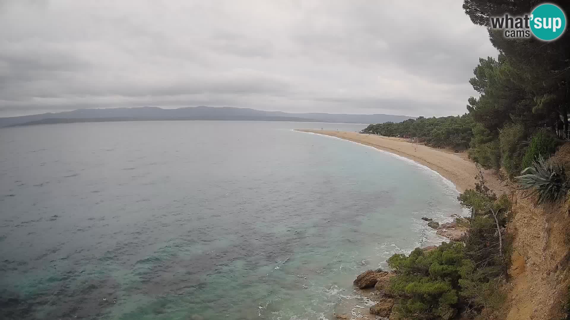 Webcam Bol Zlatni Rat – Vue en direct depuis l’île de Brač