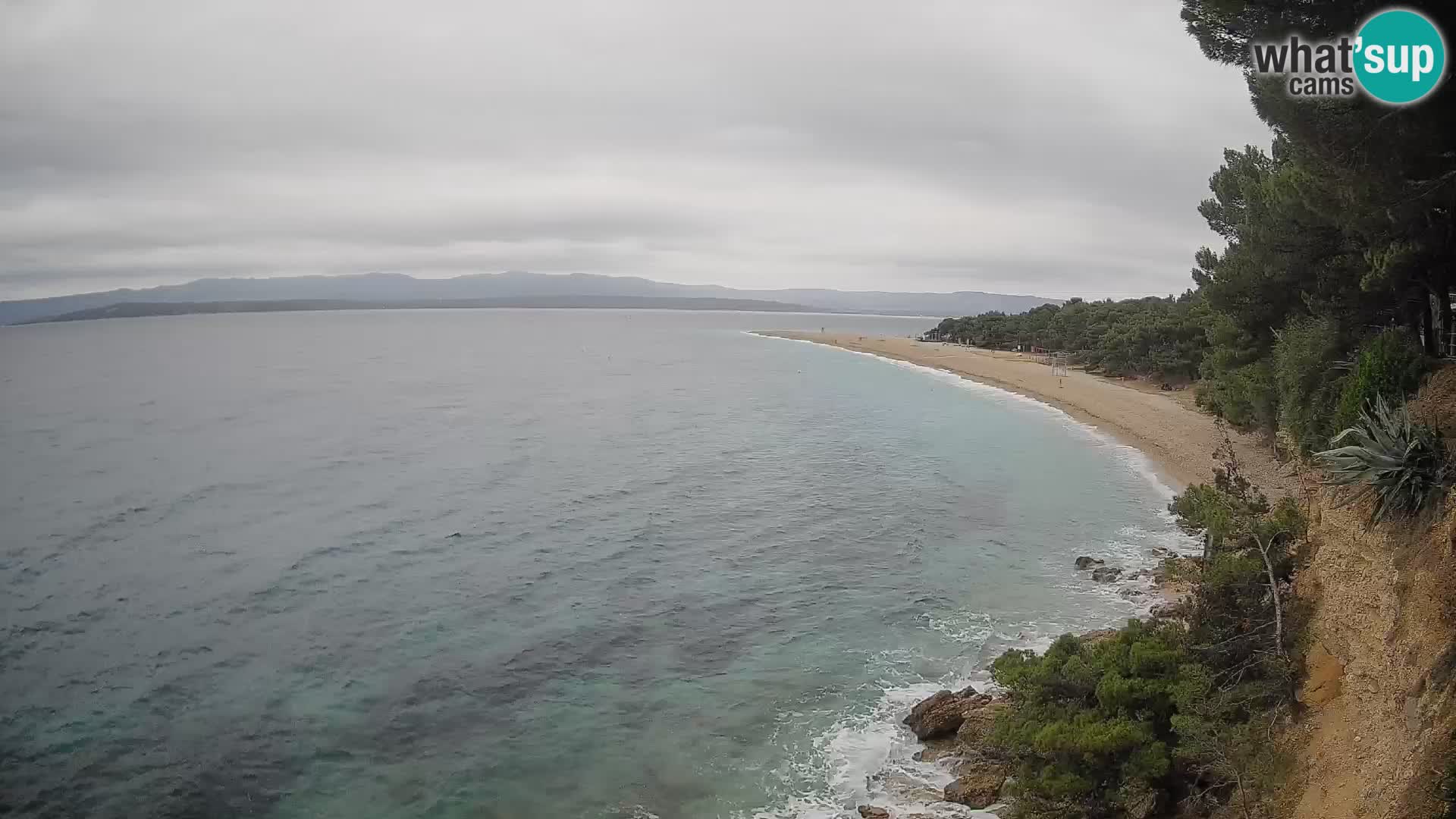 Webcam Bol Zlatni Rat – Live View from Brač Island