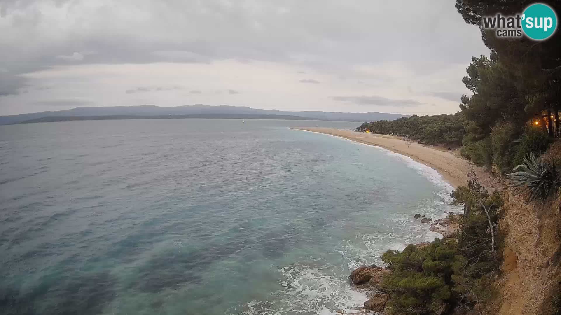 Webcam Bol Zlatni Rat – Live View from Brač Island