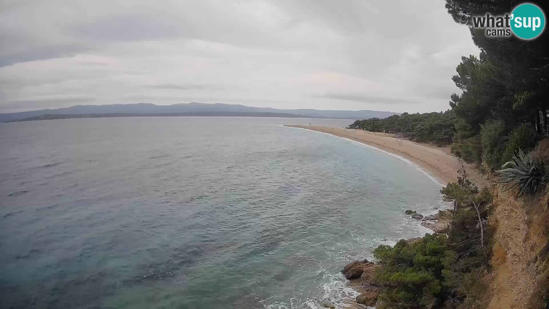 Webcam Bol Zlatni Rat – Live View from Brač Island