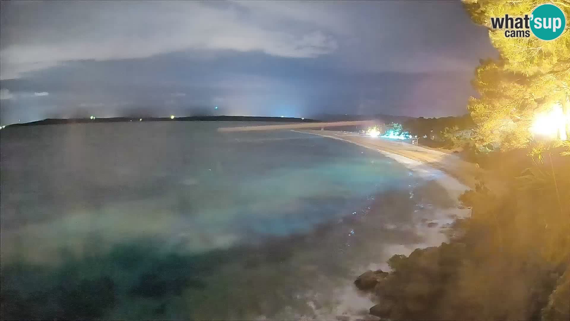 Webcam Zlatni Rat Bol – Liveblick vom berühmten Strand auf Brač