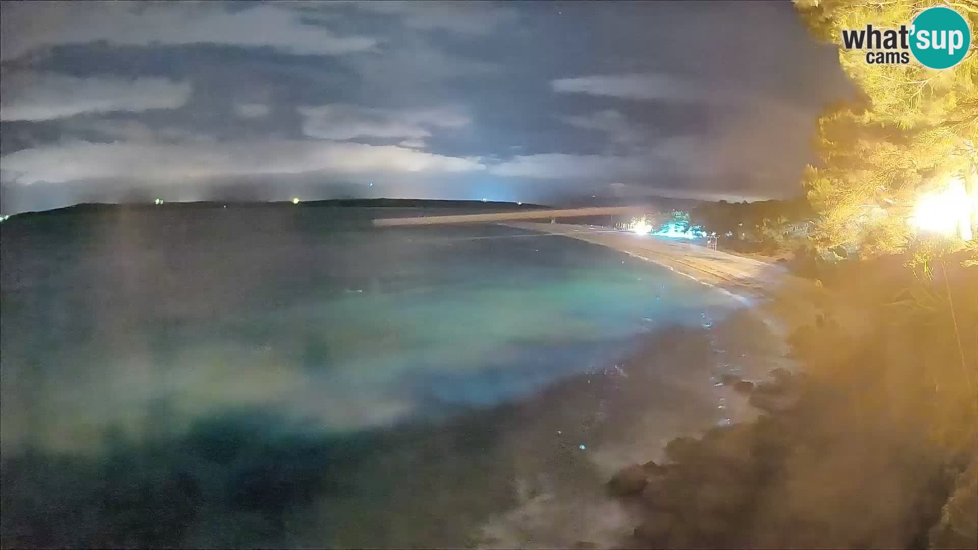 Webcam Bol Zlatni Rat – Vista en vivo desde la isla de Brač