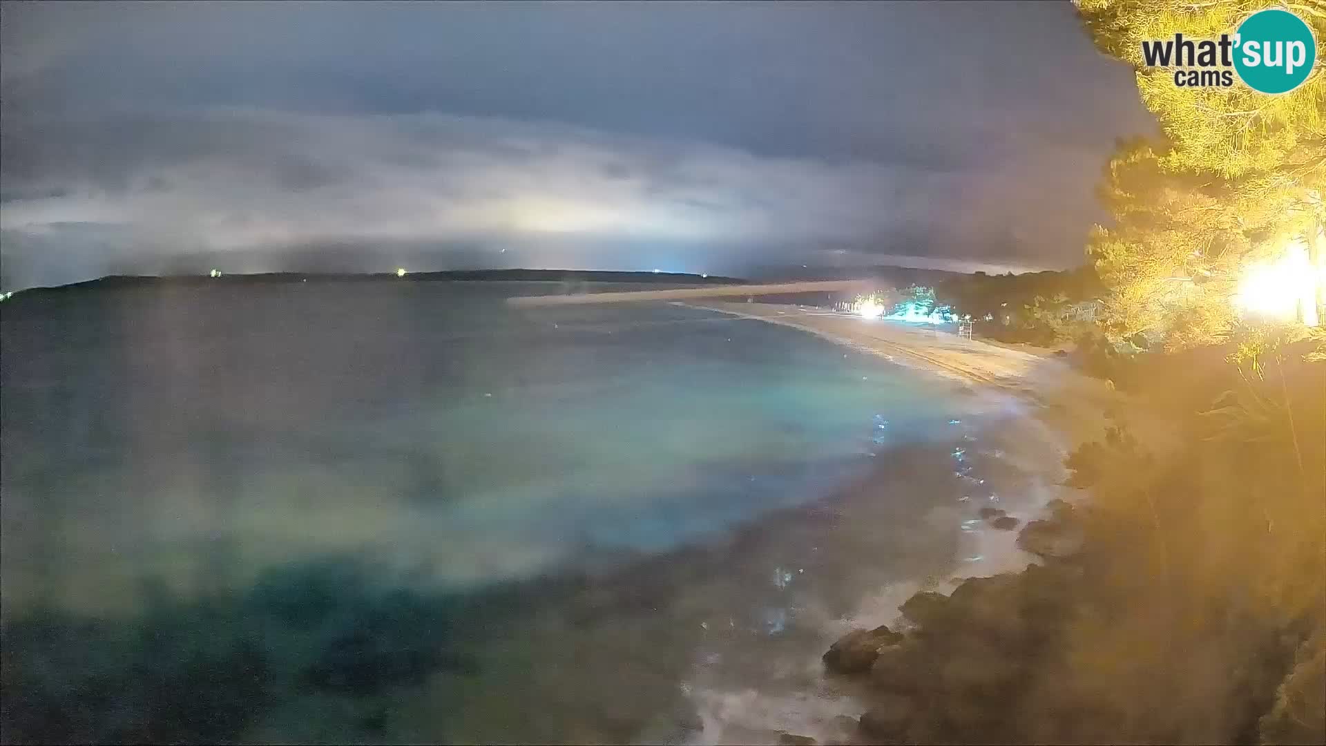Webcam Zlatni Rat Bol – Liveblick vom berühmten Strand auf Brač