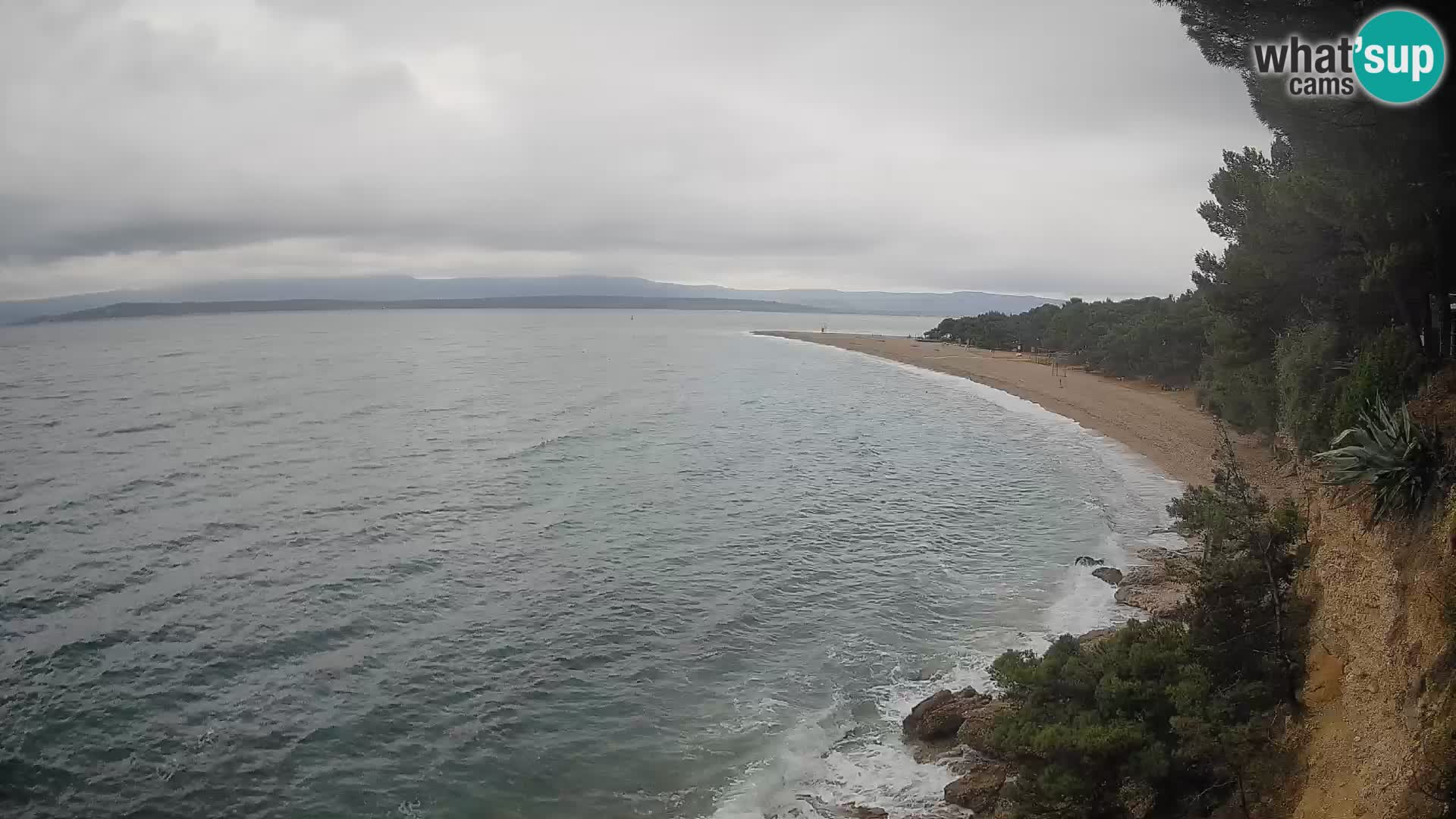 Webcam Bol Zlatni Rat – Vue en direct depuis l’île de Brač