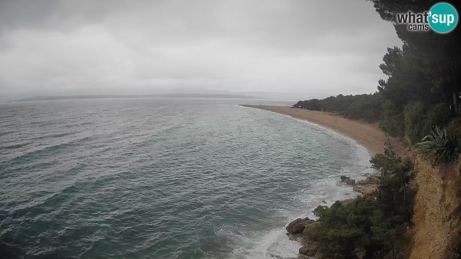 Webcam Bol Zlatni Rat – Live View from Brač Island