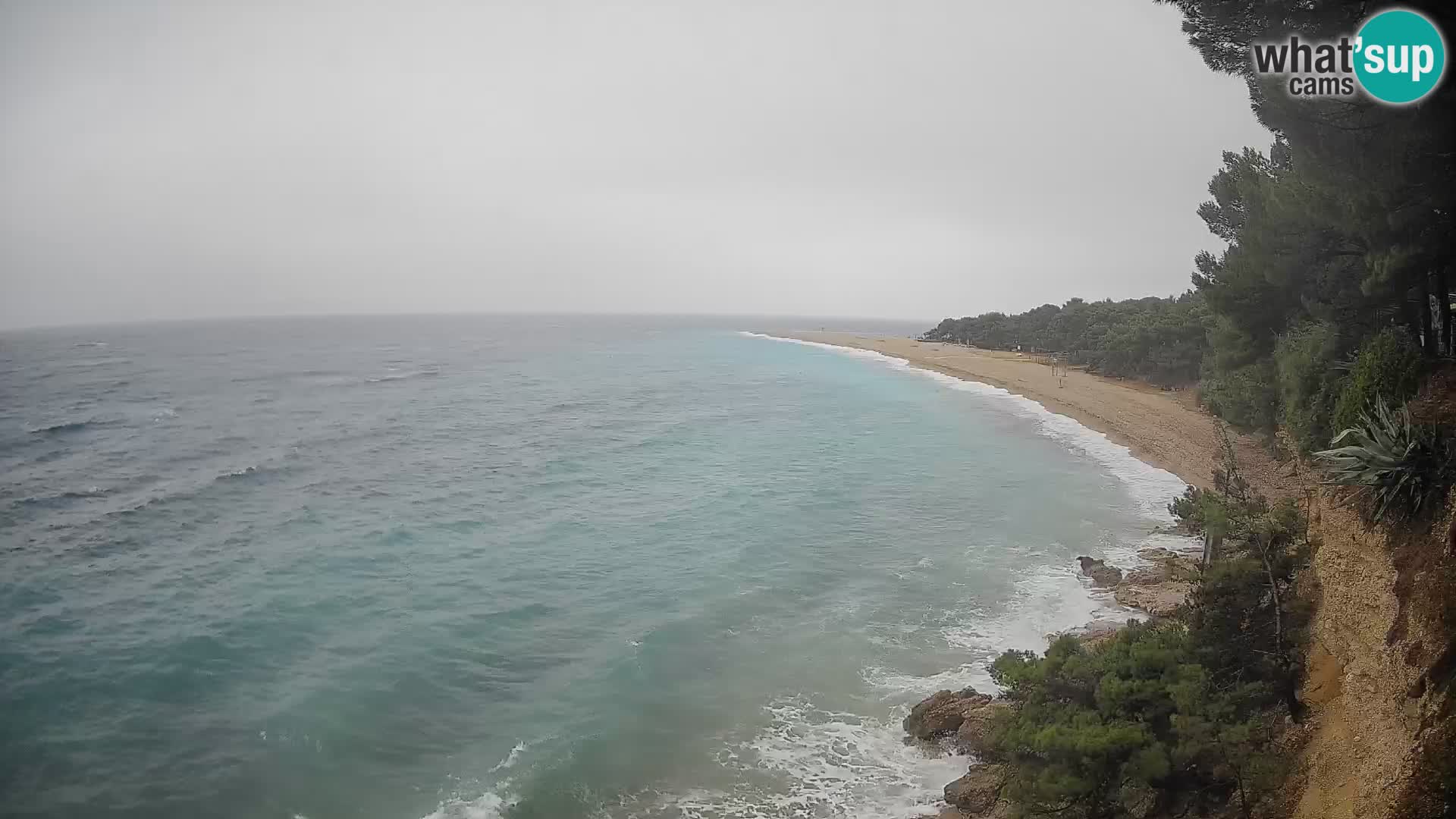 Webcam Bol Zlatni Rat – Live View from Brač Island