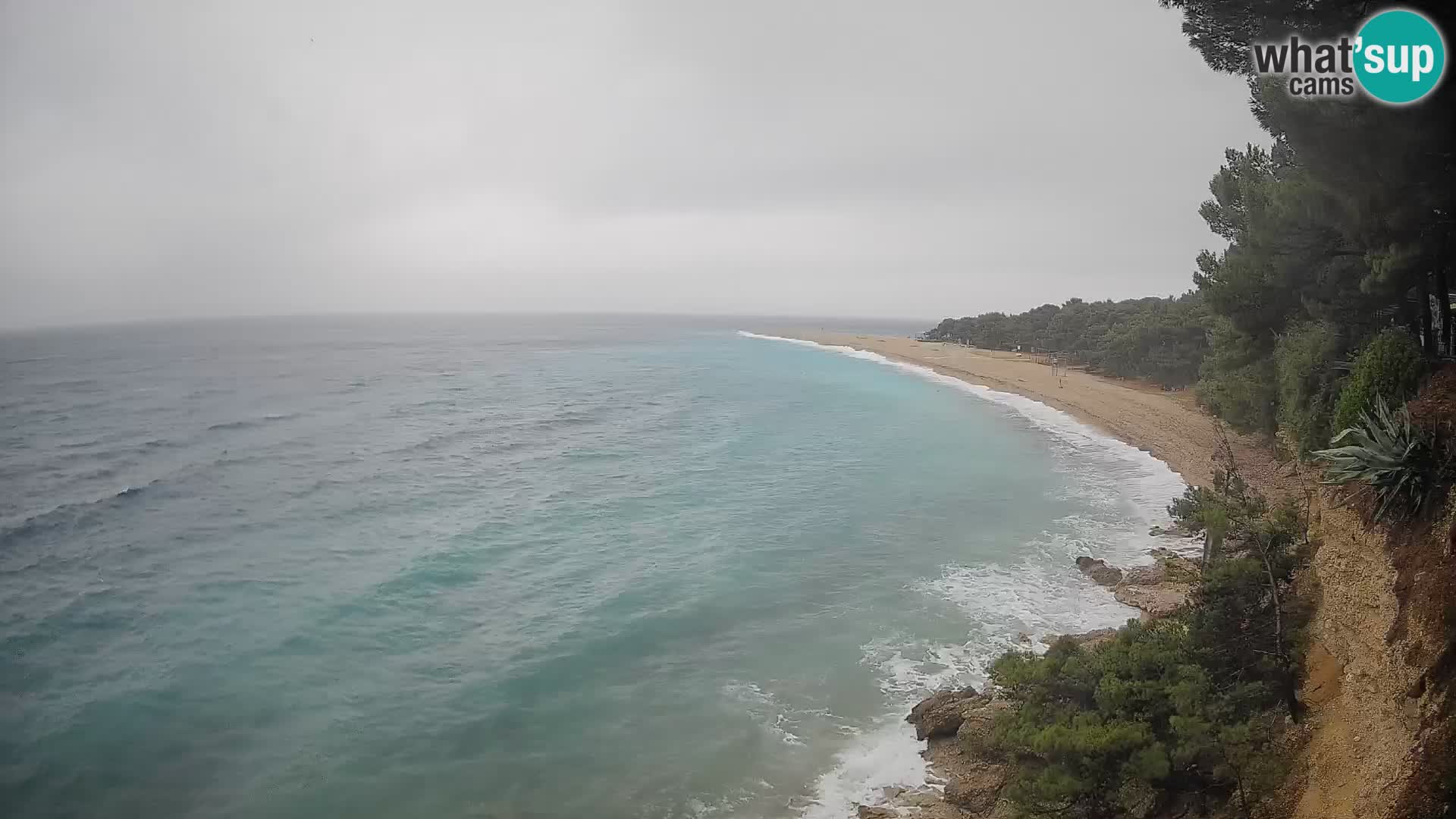 Webcam Bol Zlatni Rat – Live View from Brač Island