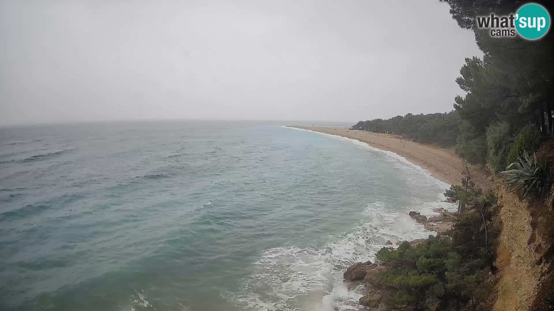 Webcam Bol Zlatni Rat – Live View from Brač Island