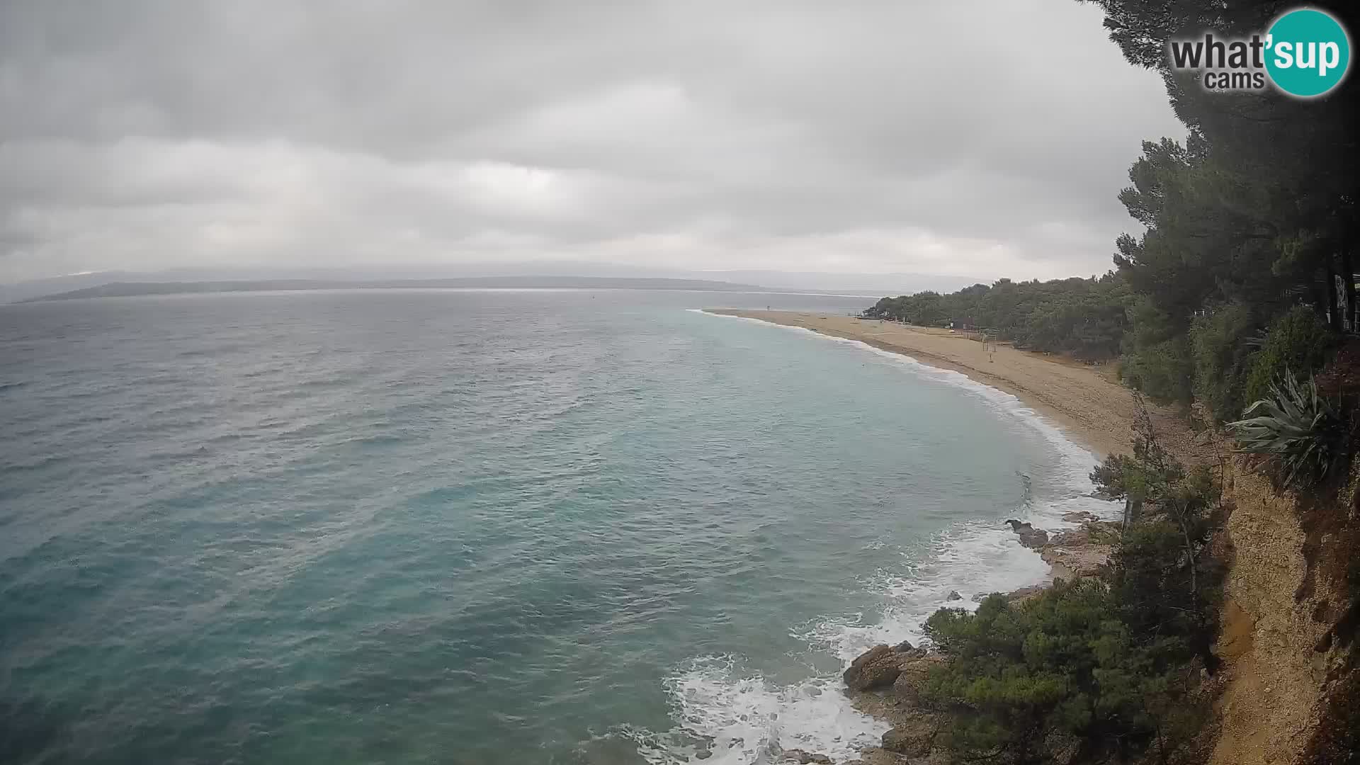 Webcam Bol Zlatni Rat – Diretta dalla spiaggia più famosa di Brač