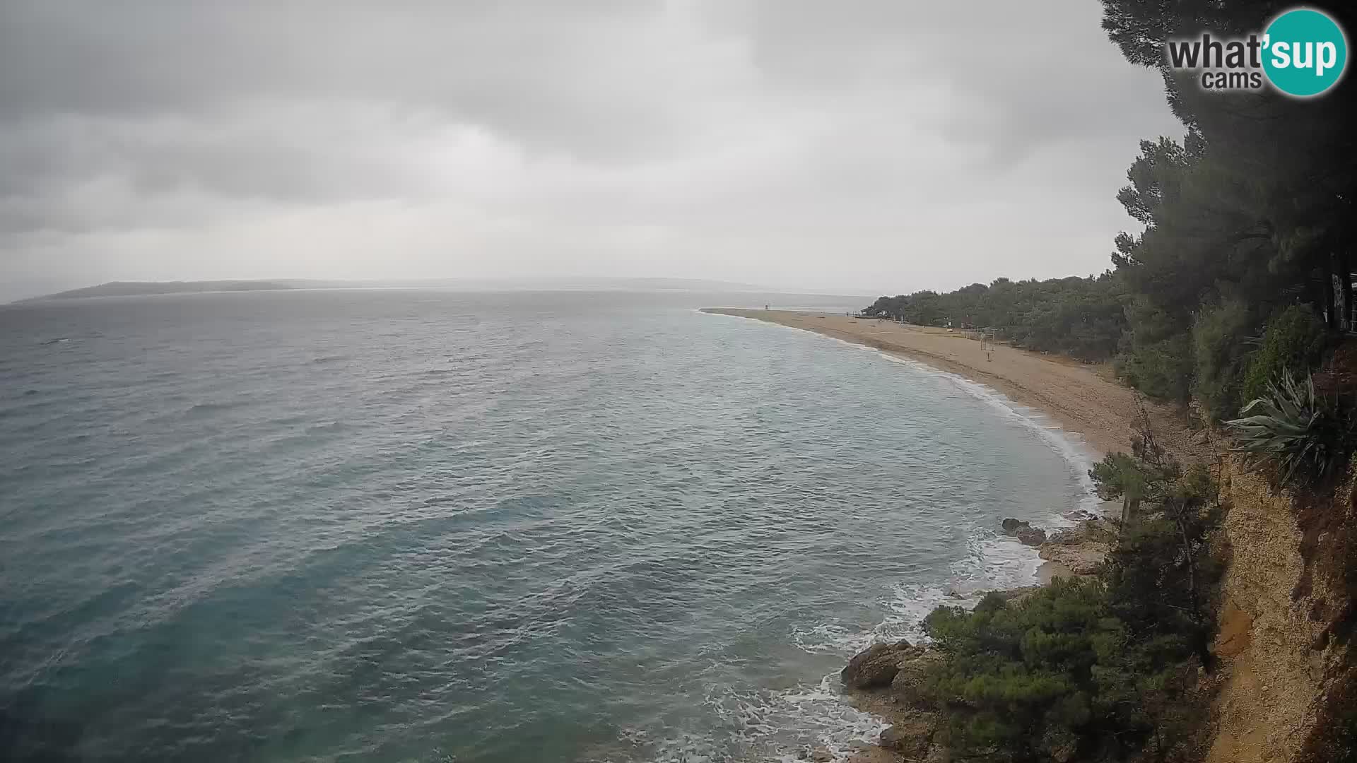 Webcam Bol Zlatni Rat – Live View from Brač Island