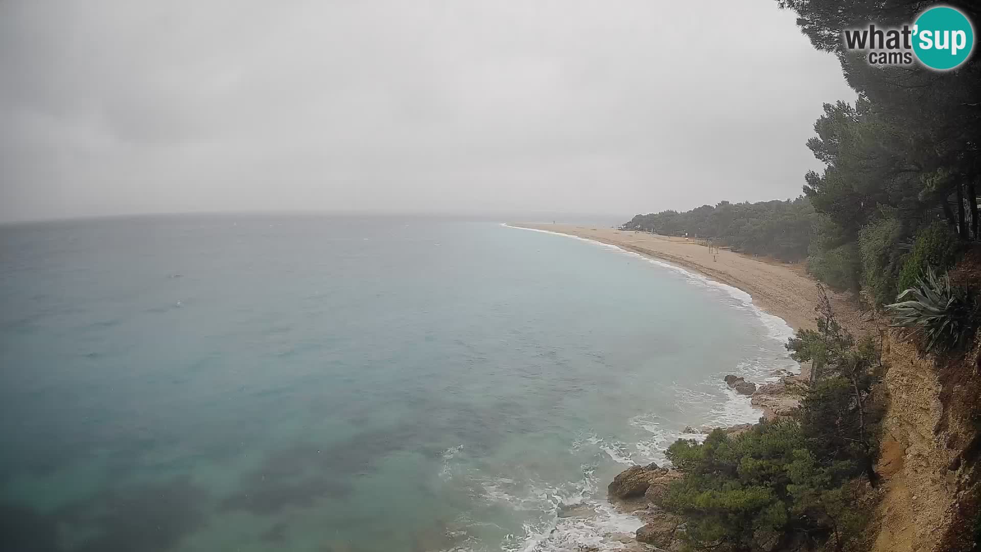 Webcam Bol Zlatni Rat – Live View from Brač Island