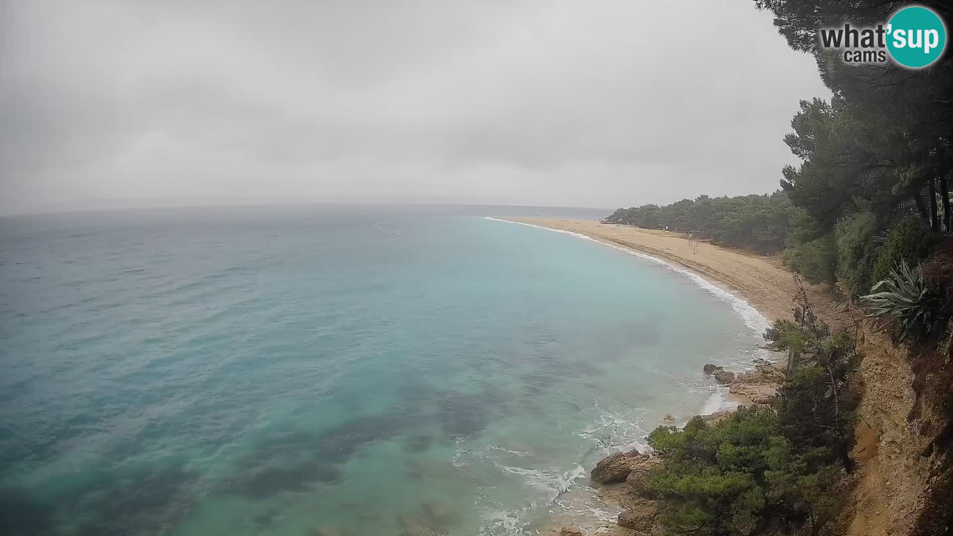 Webcam Bol Zlatni Rat – Live View from Brač Island