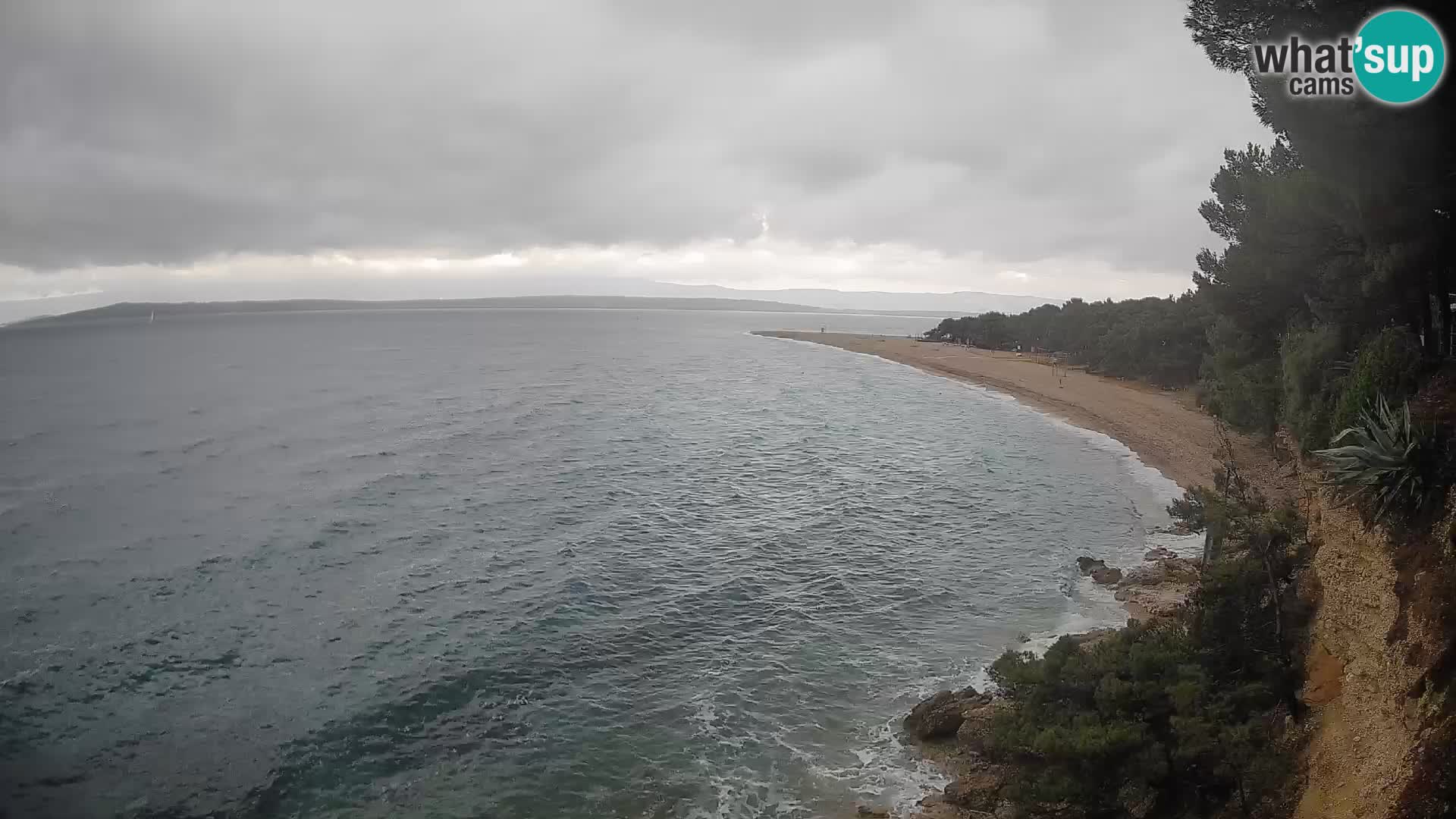 Webcam Bol Zlatni Rat – Live View from Brač Island
