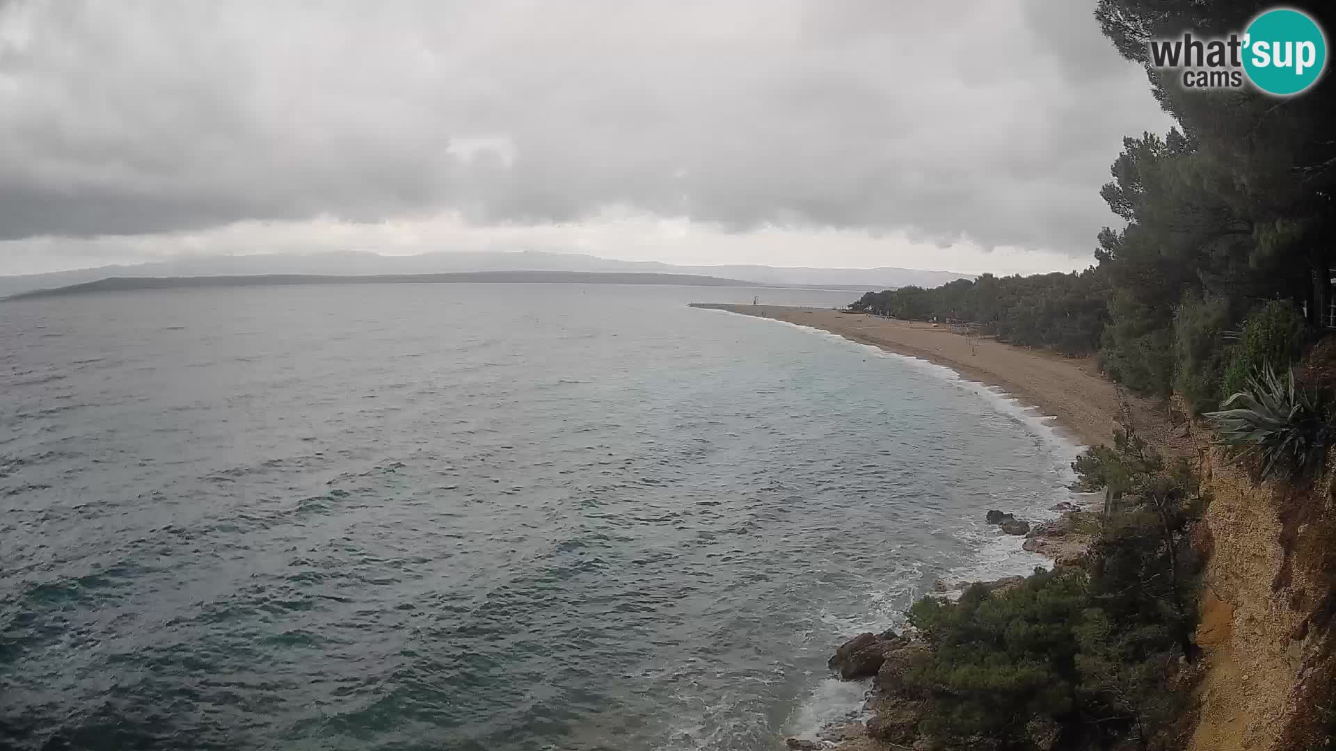 Webcam Bol Zlatni Rat – Vue en direct depuis l’île de Brač