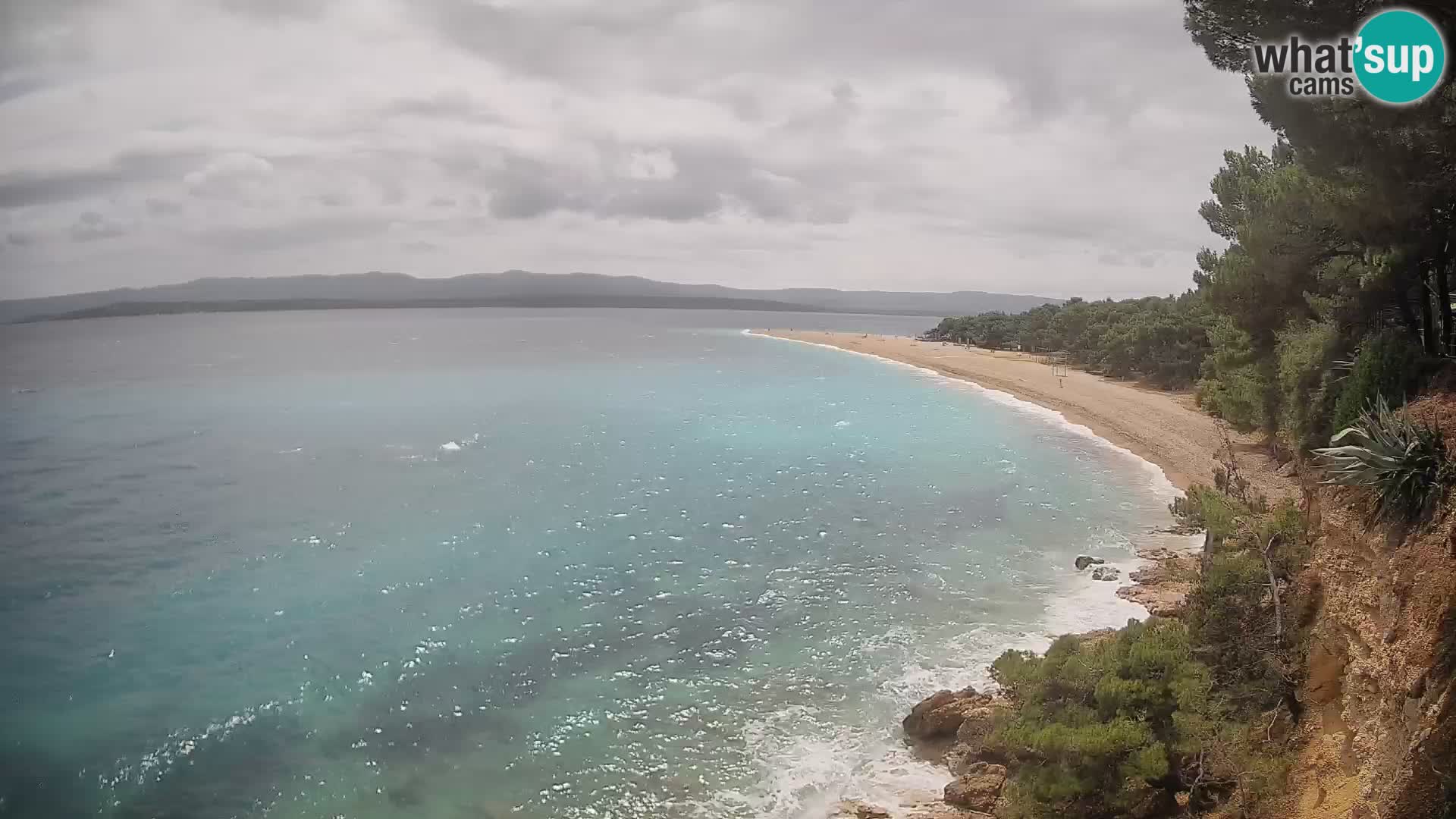 Webcam Bol Zlatni Rat – Live View from Brač Island