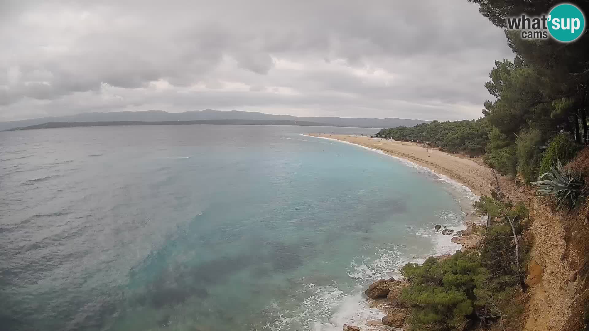 Webcam Bol Zlatni Rat – Live View from Brač Island
