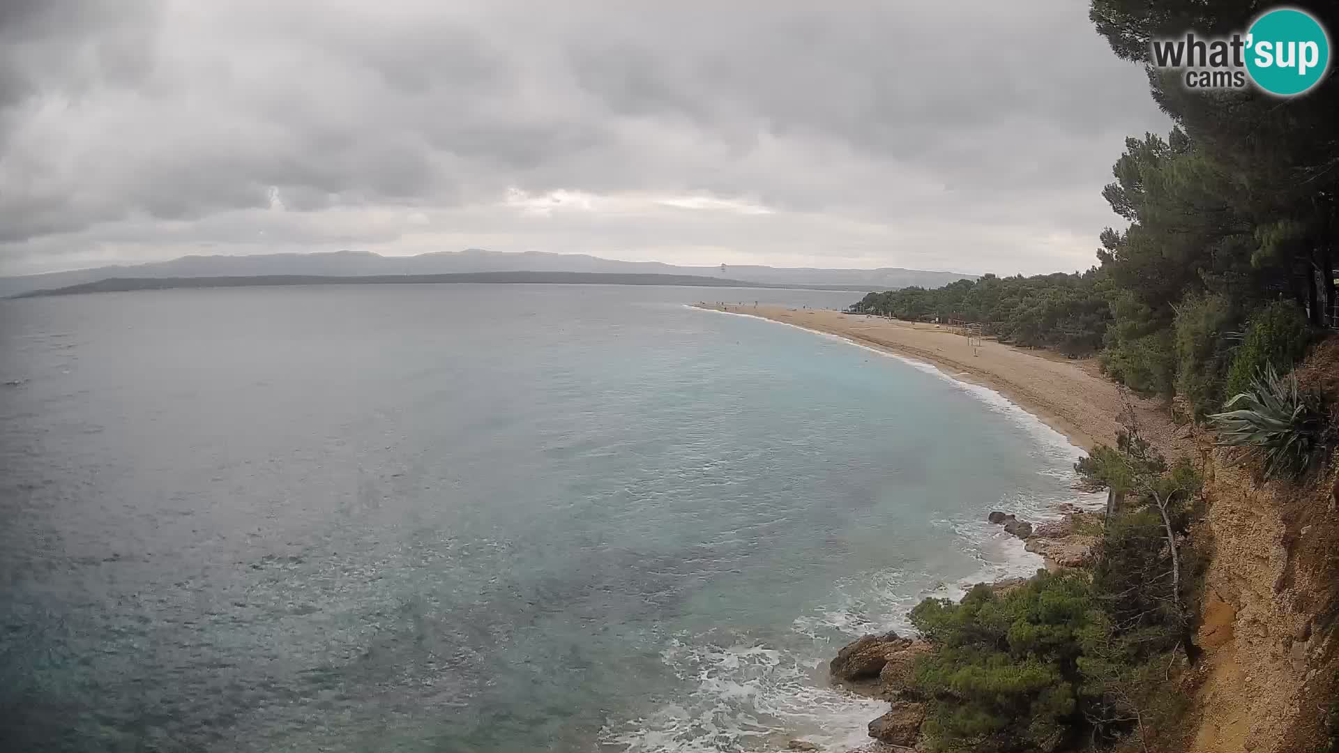 Webcam Bol Zlatni Rat – Vue en direct depuis l’île de Brač