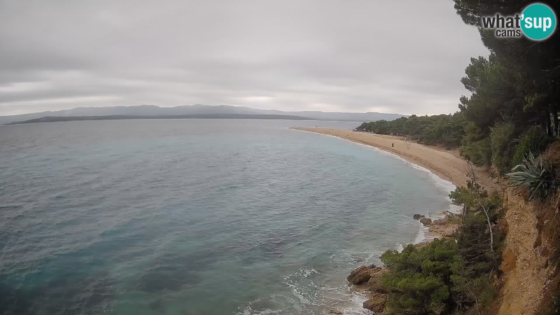 Webcam Bol Zlatni Rat – Live View from Brač Island