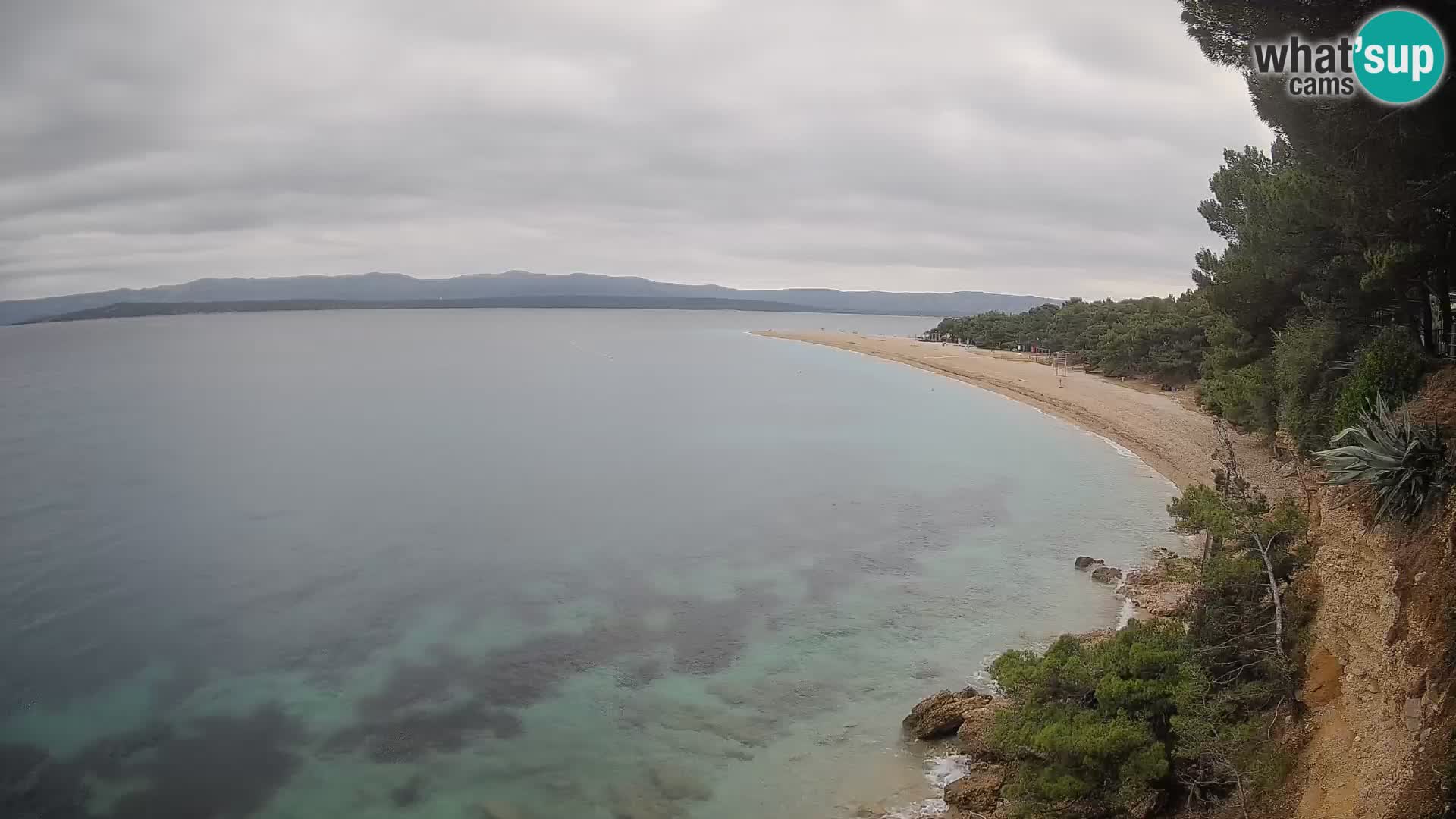 Webcam Bol Zlatni Rat – Vue en direct depuis l’île de Brač
