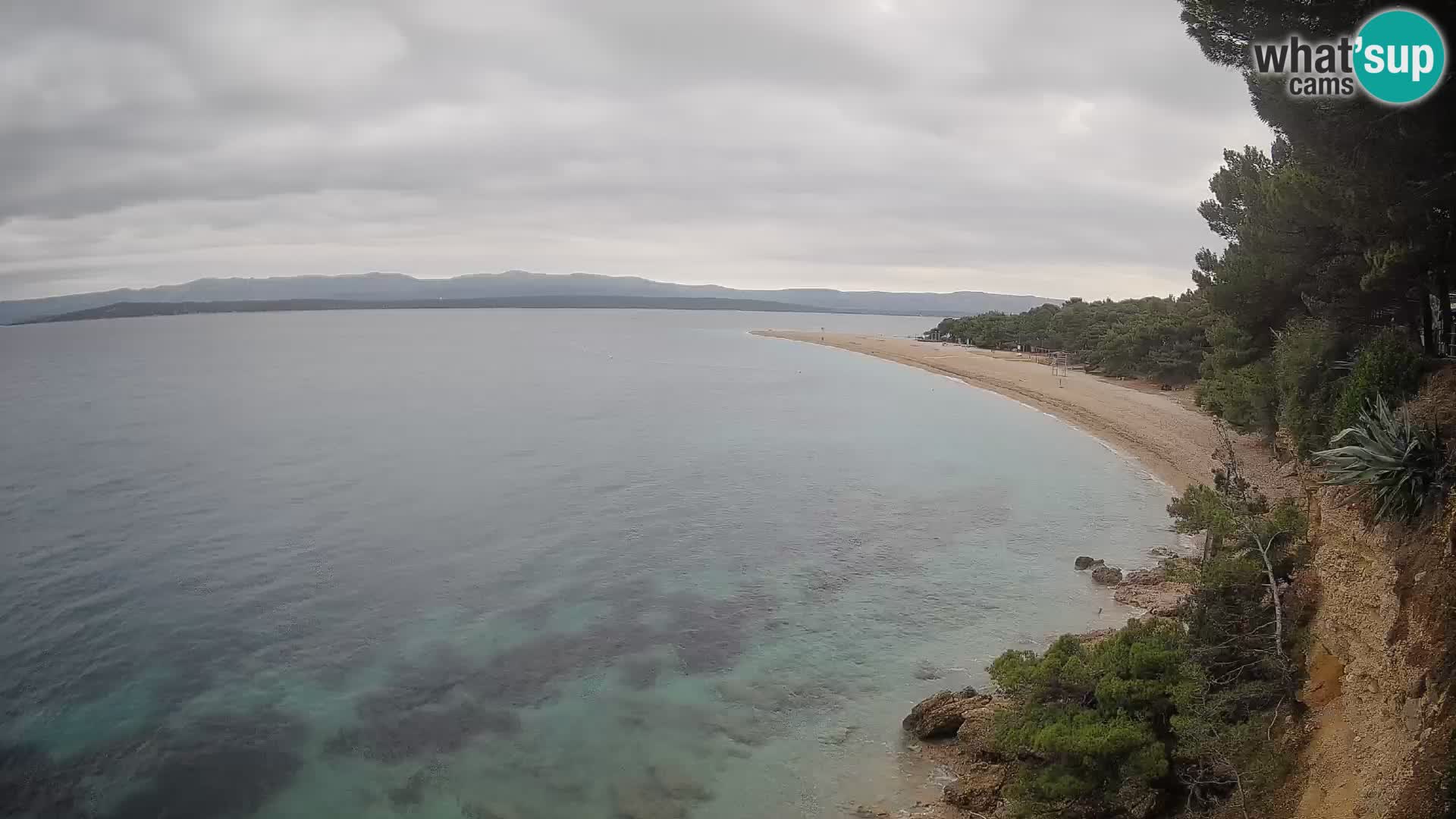 Webcam Bol Zlatni Rat – Live View from Brač Island