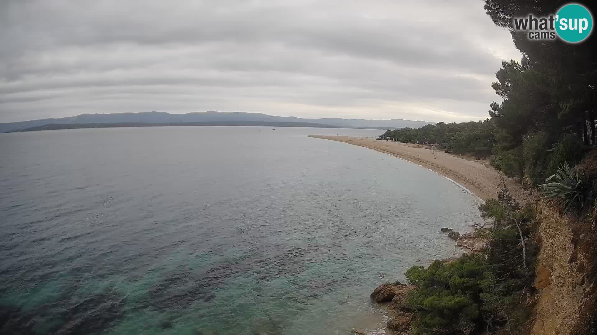 Webcam Bol Zlatni Rat – Live View from Brač Island