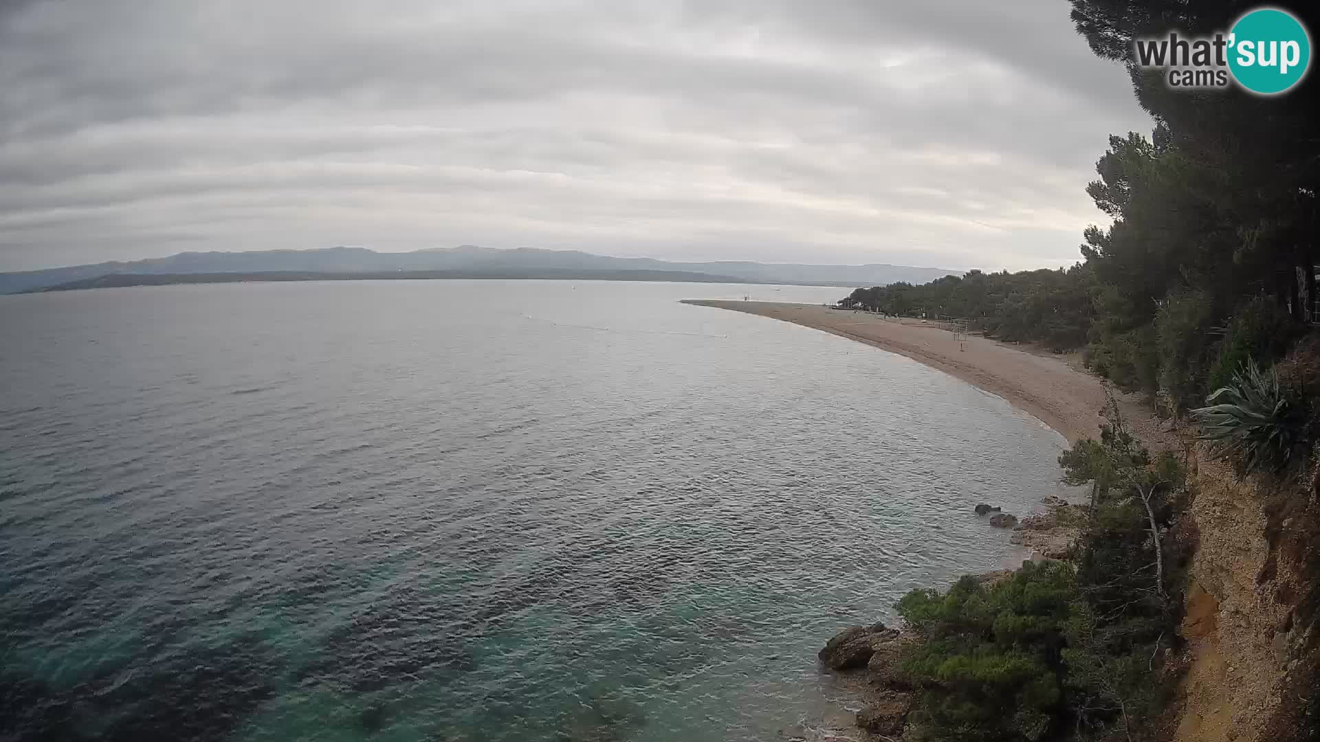 Webcam Bol Zlatni Rat – Vue en direct depuis l’île de Brač