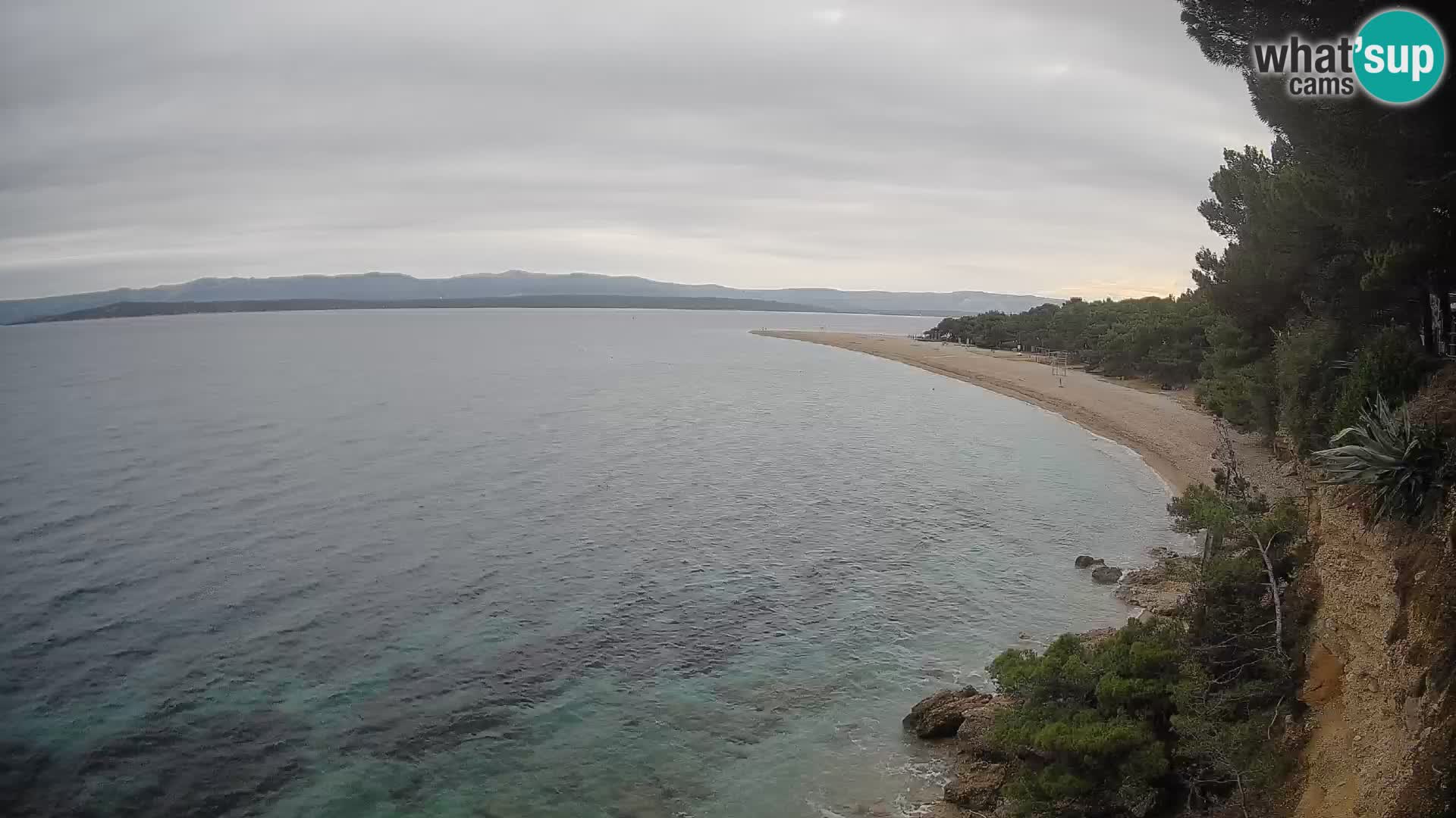 Webcam Bol Zlatni Rat – Live View from Brač Island