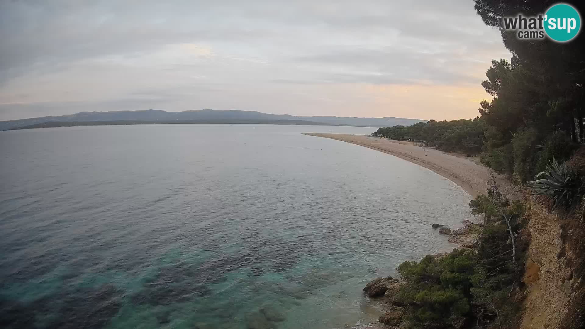 Webcam Bol Zlatni Rat – Live View from Brač Island