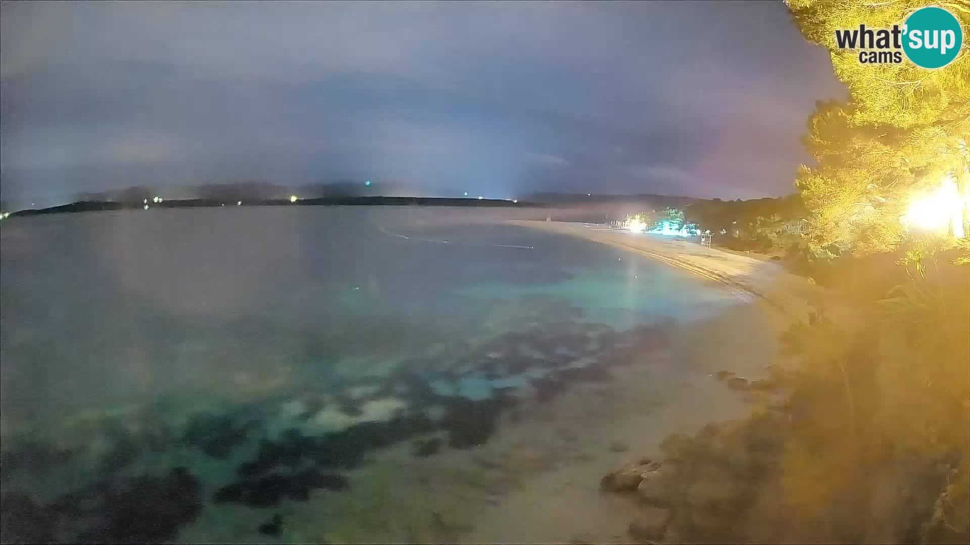 Webcam Bol Zlatni Rat – Vista en vivo desde la isla de Brač