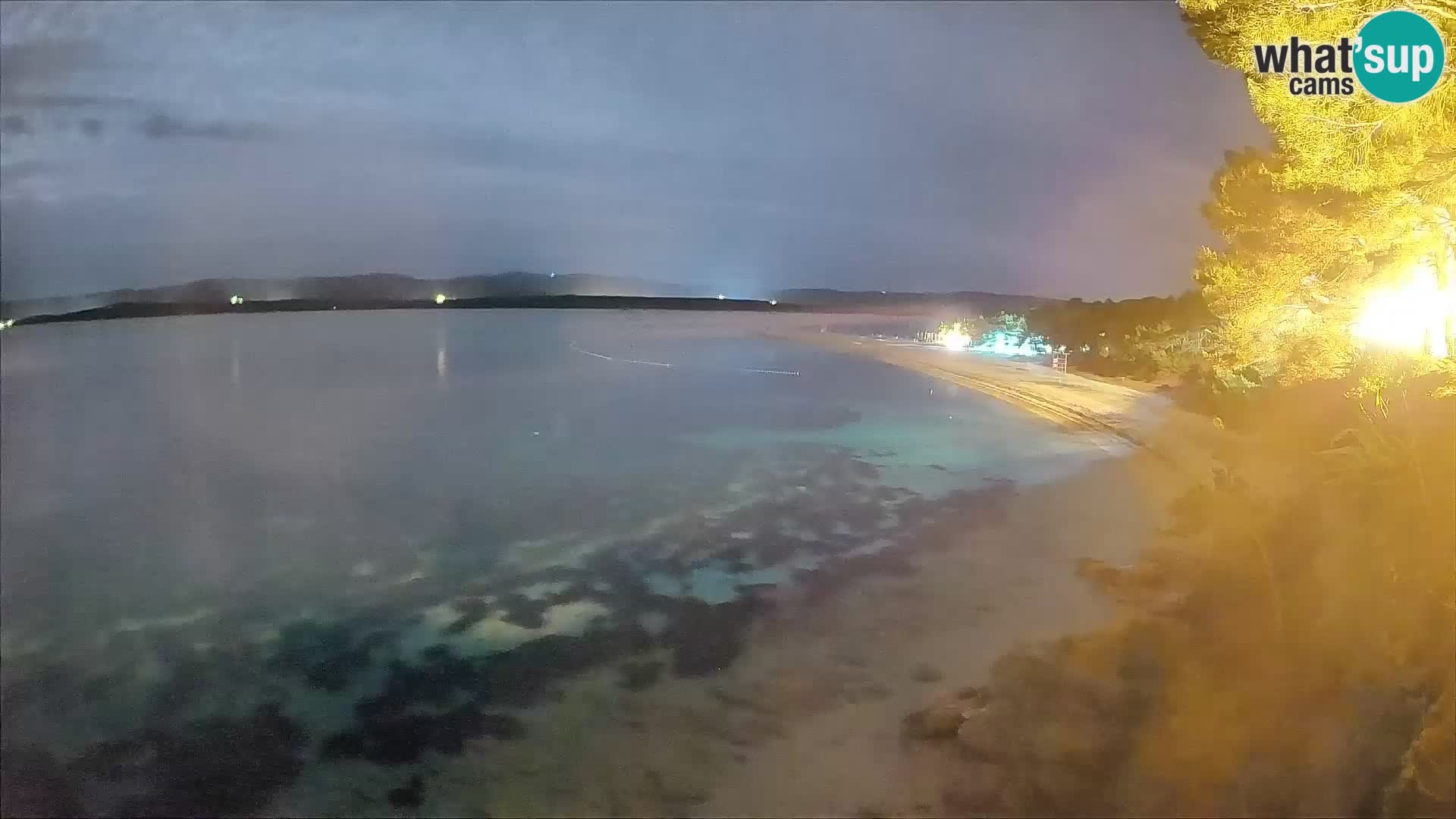 Webcam Zlatni Rat Bol – Liveblick vom berühmten Strand auf Brač