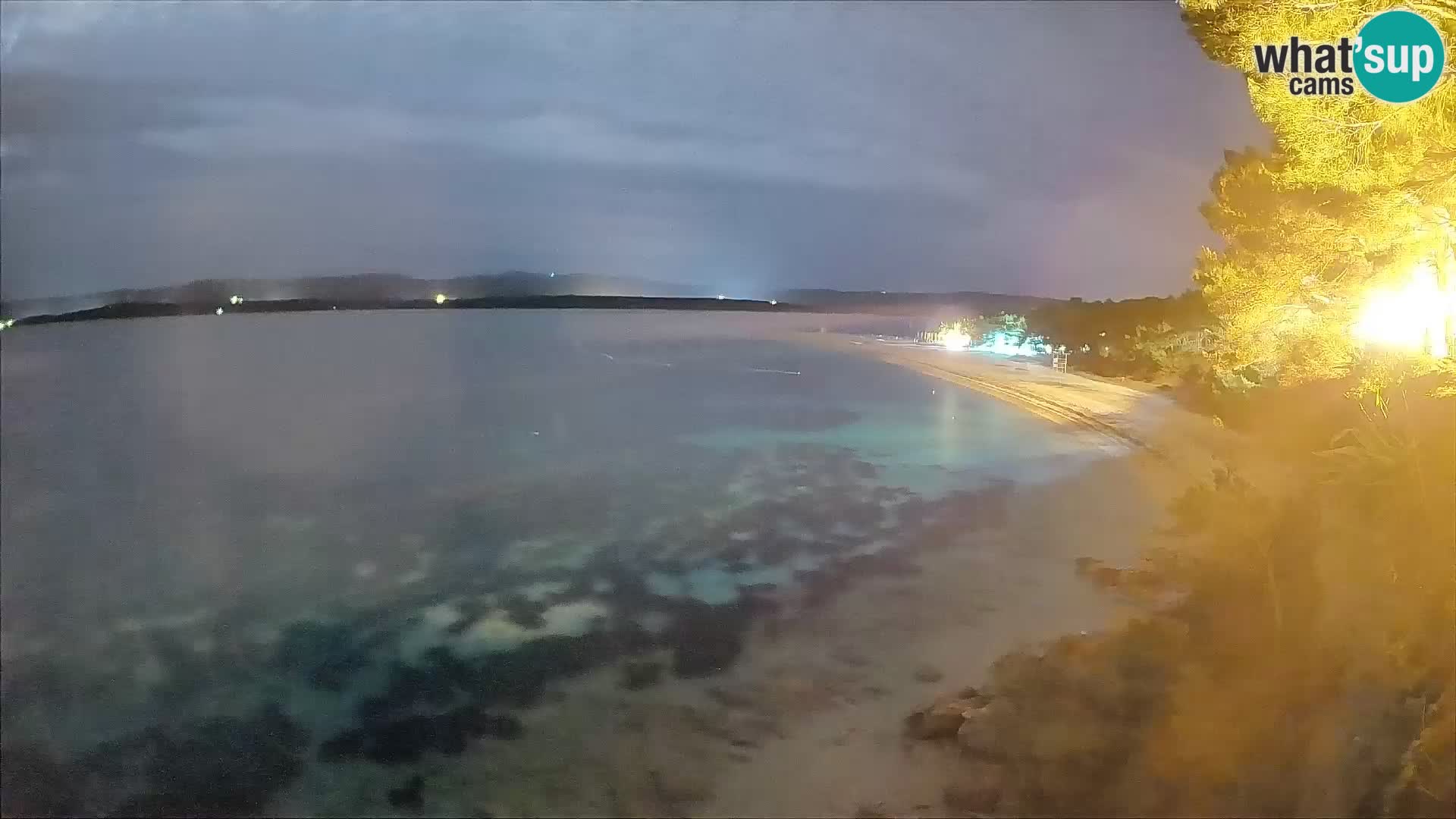 Webcam Zlatni Rat Bol – Liveblick vom berühmten Strand auf Brač