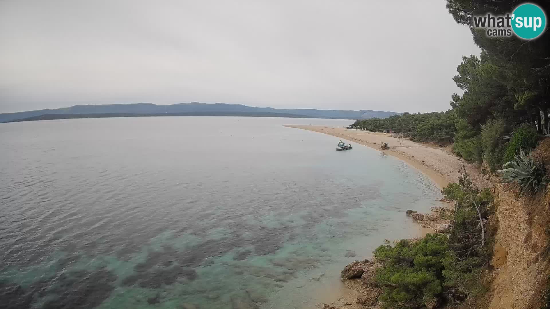 Webcam Bol Zlatni Rat – Live View from Brač Island