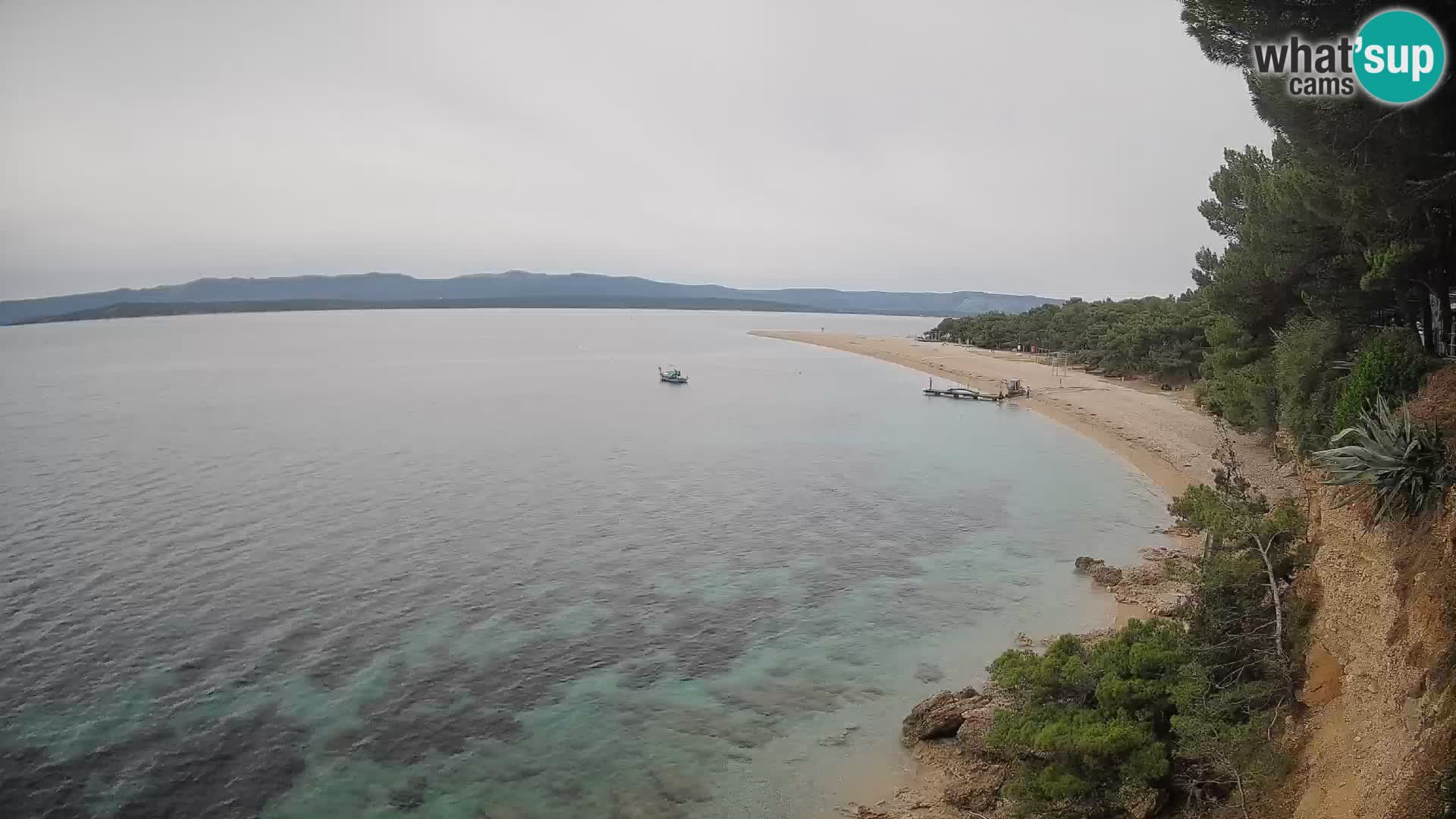 Webcam Bol Zlatni Rat – Live View from Brač Island