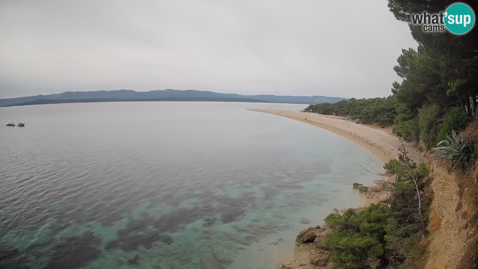 Webcam Bol Zlatni Rat – Vue en direct depuis l’île de Brač