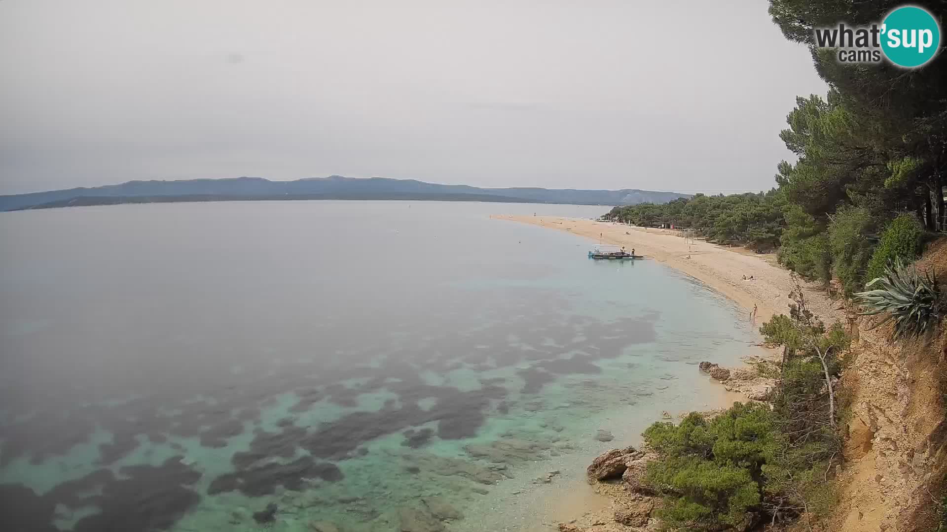 Webcam Bol Zlatni Rat – Vue en direct depuis l’île de Brač