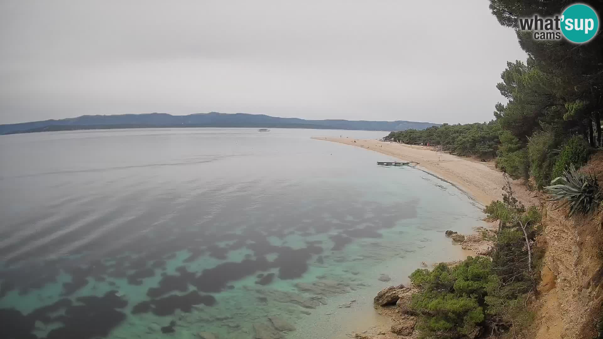 Webcam Bol Zlatni Rat – Vue en direct depuis l’île de Brač