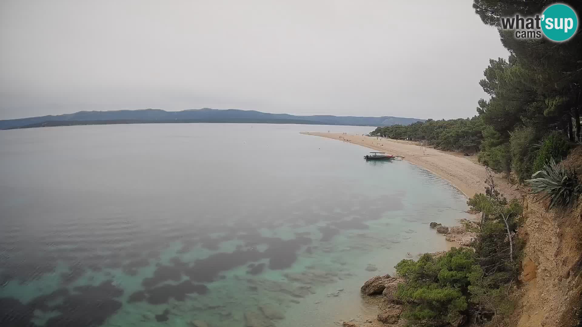 Webcam Bol Zlatni Rat – Vue en direct depuis l’île de Brač