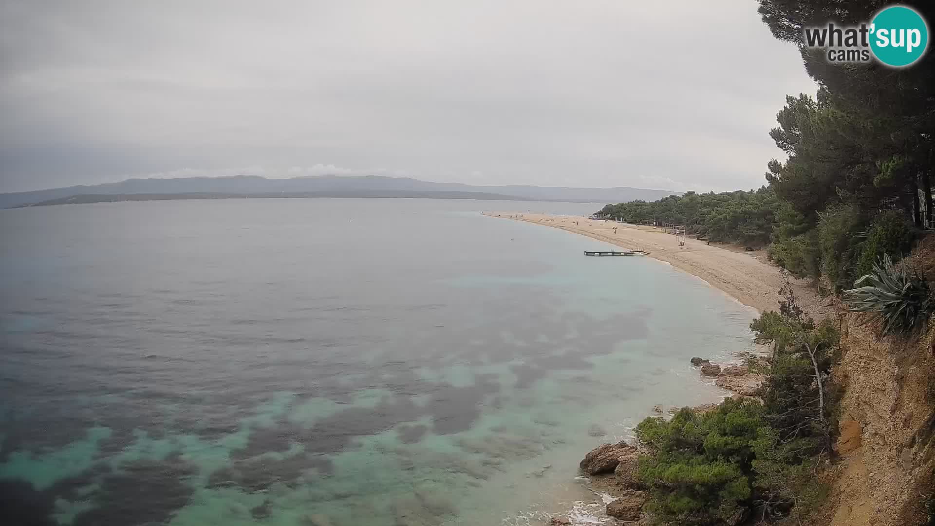 Webcam Bol Zlatni Rat – Live View from Brač Island