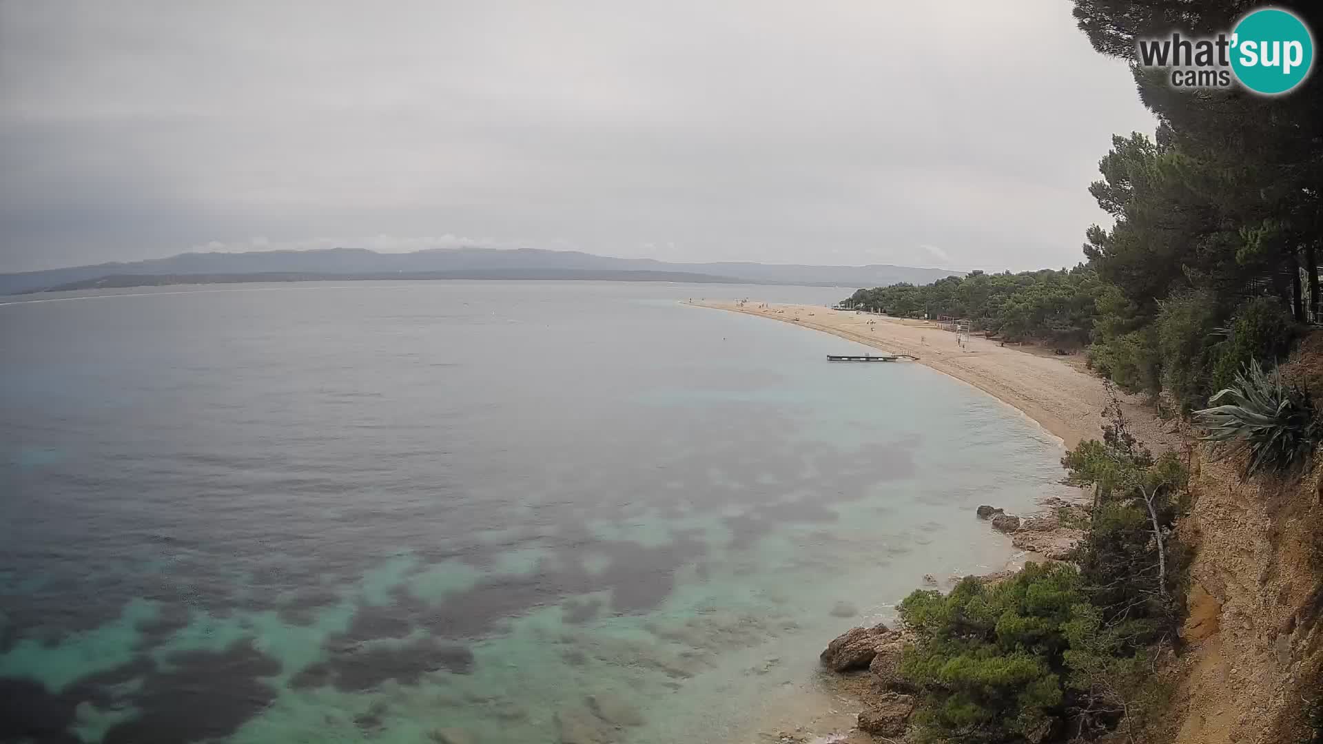 Webcam Bol Zlatni Rat – Live View from Brač Island