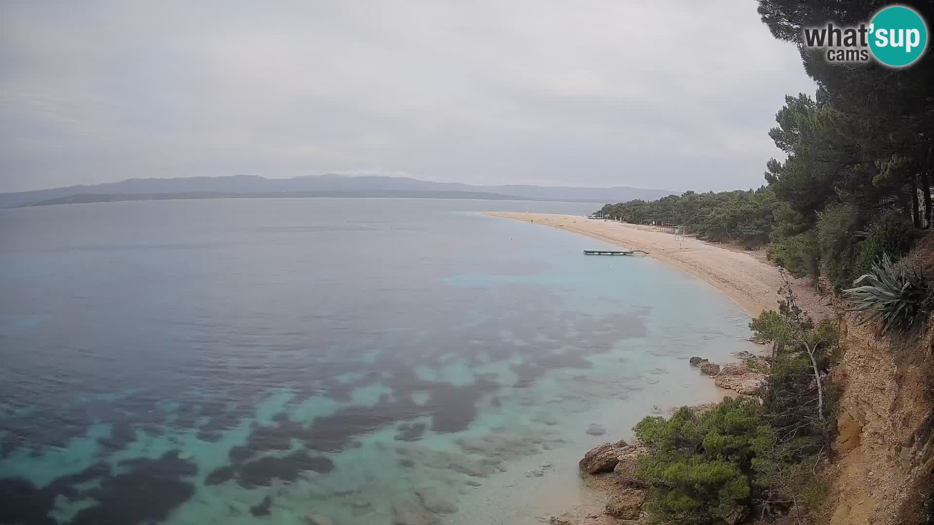 Webcam Bol Zlatni Rat – Live View from Brač Island