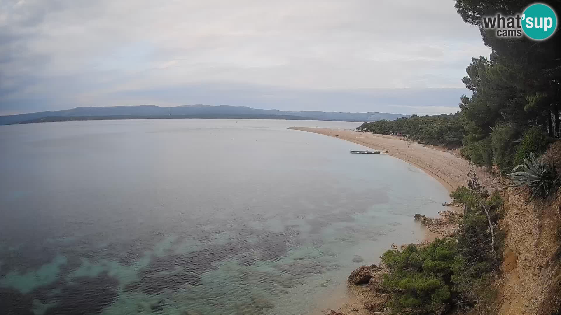 Webcam Bol Zlatni Rat – Live View from Brač Island