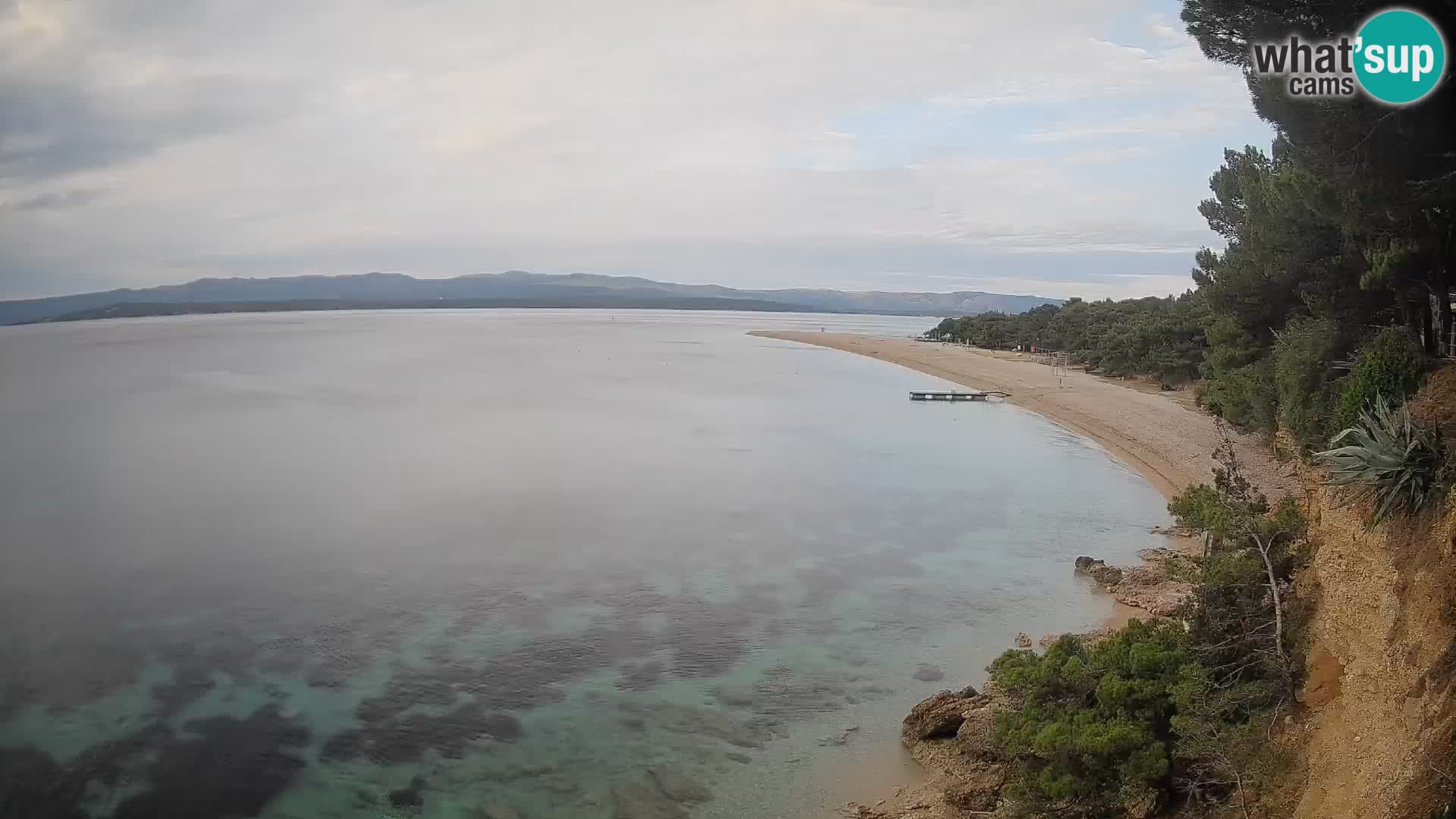 Webcam Bol Zlatni Rat – Live View from Brač Island