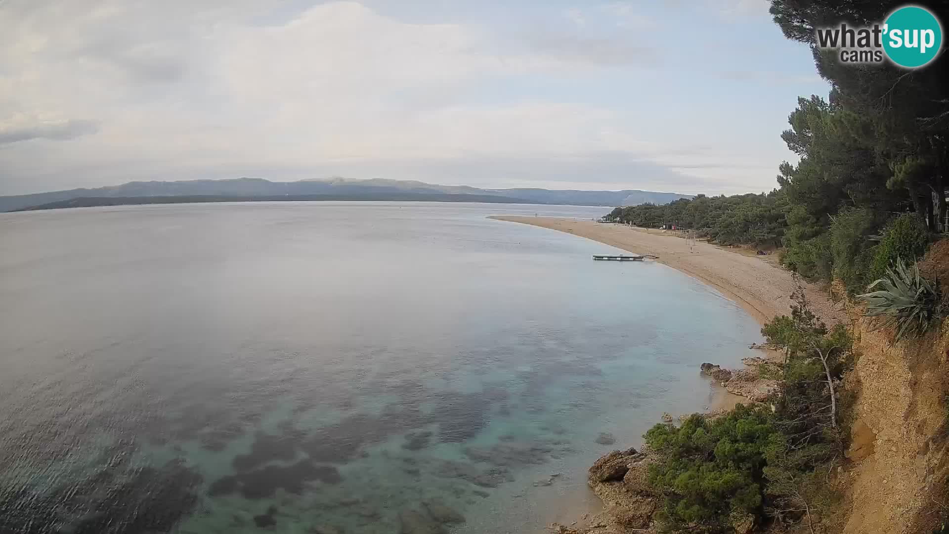 Webcam Bol Zlatni Rat – Live View from Brač Island