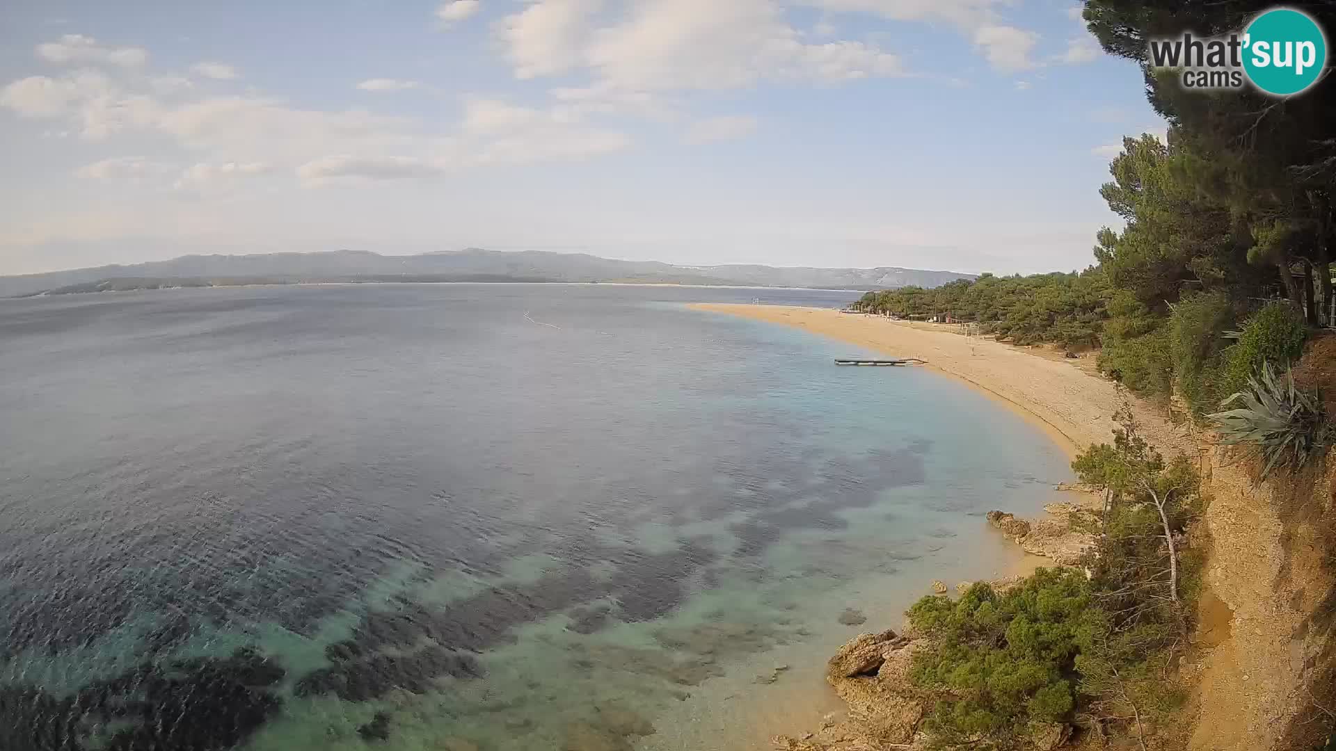 Webcam Bol Zlatni Rat – Live View from Brač Island