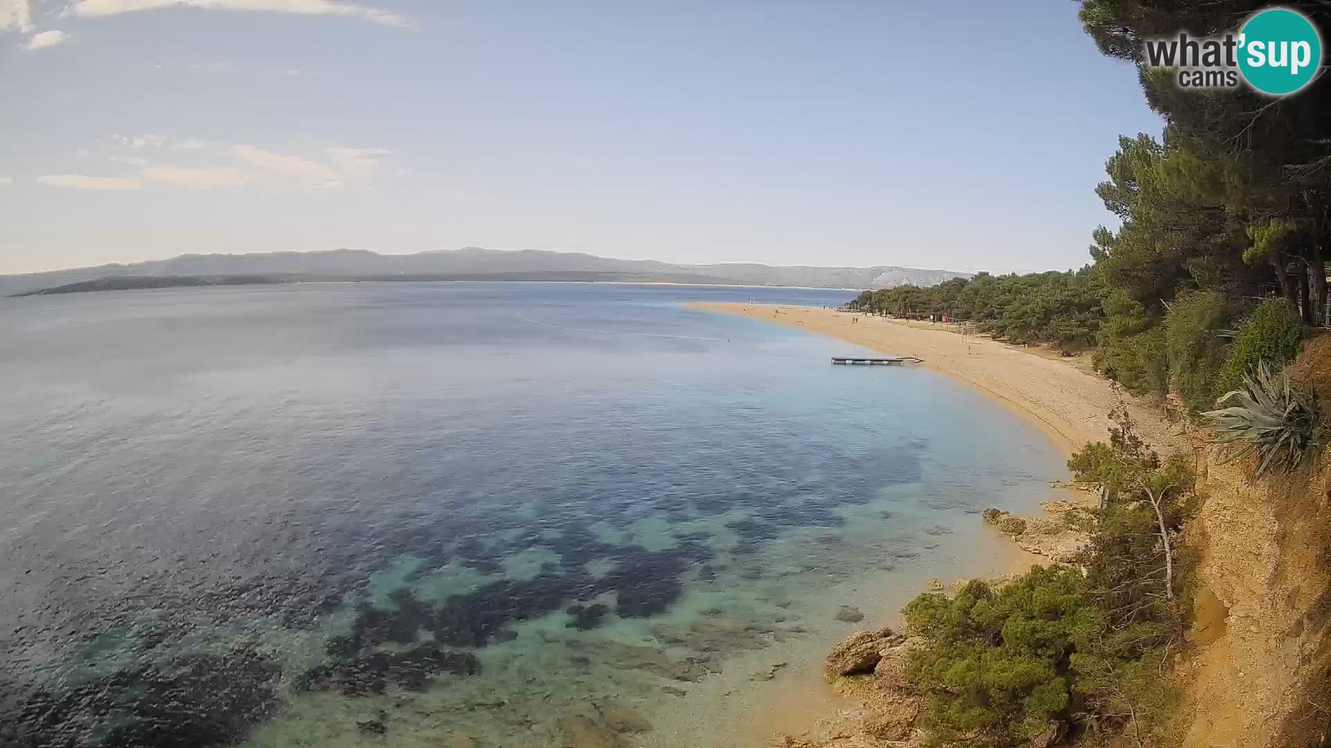 Webcam Bol Zlatni Rat – Live View from Brač Island