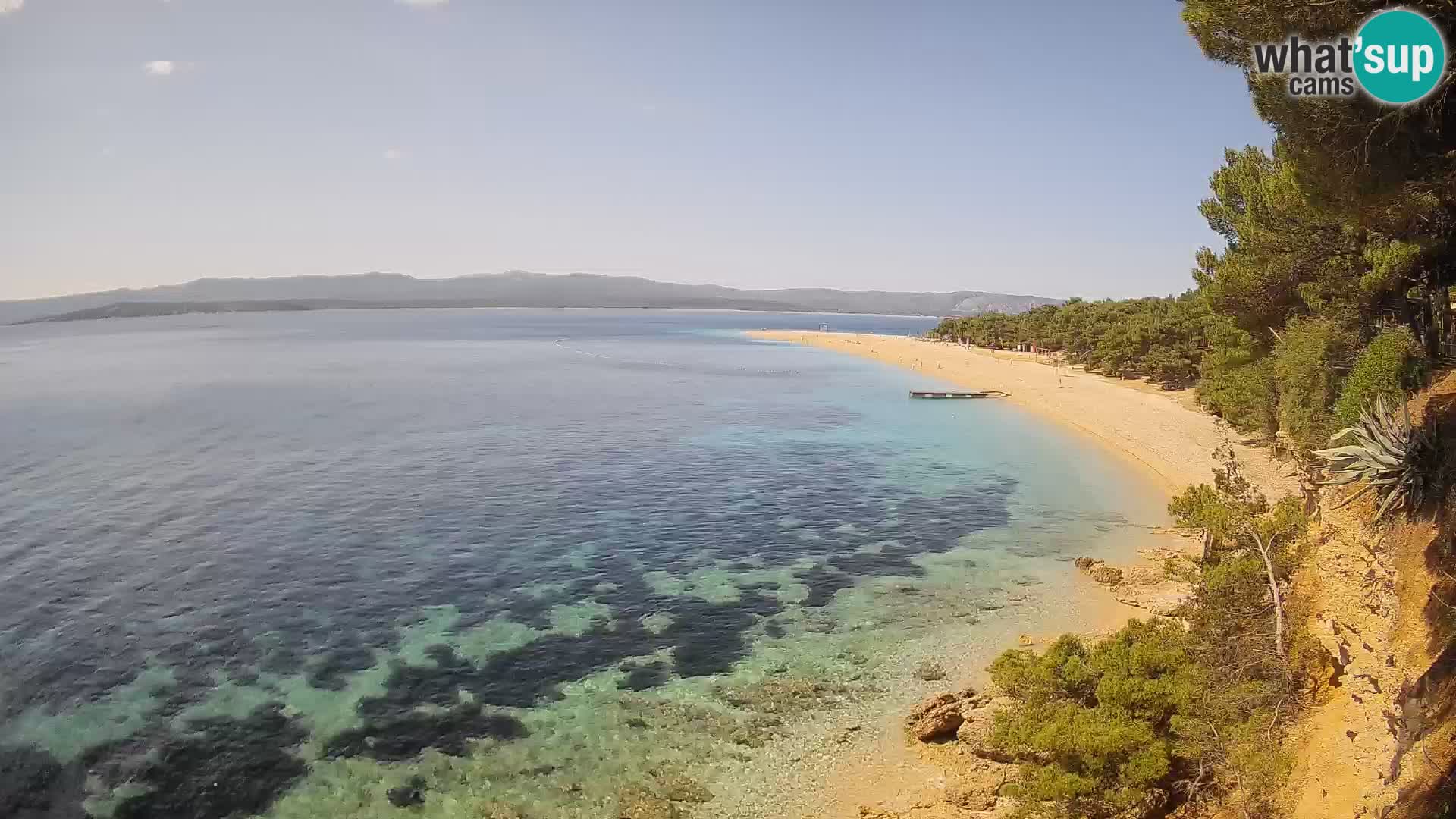 Webcam Bol Zlatni Rat – Vue en direct depuis l’île de Brač