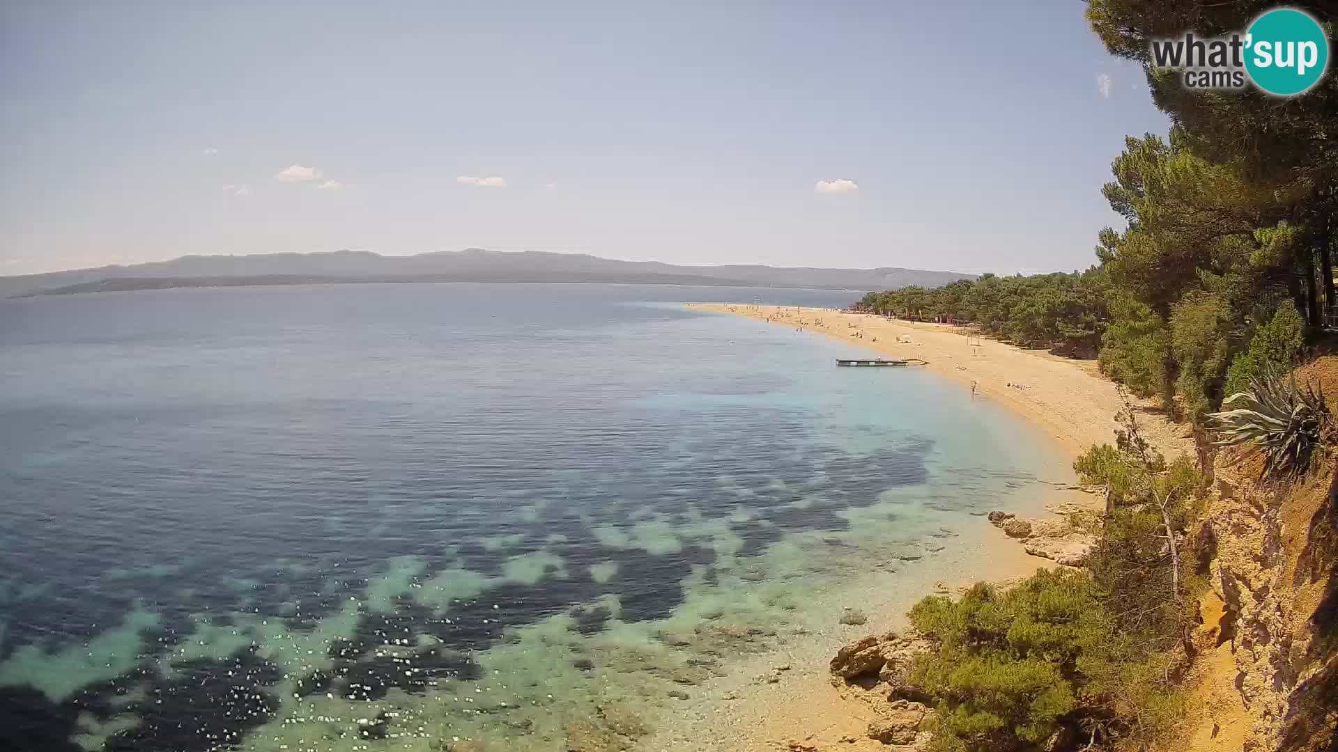 Webcam Bol Zlatni Rat – Diretta dalla spiaggia più famosa di Brač