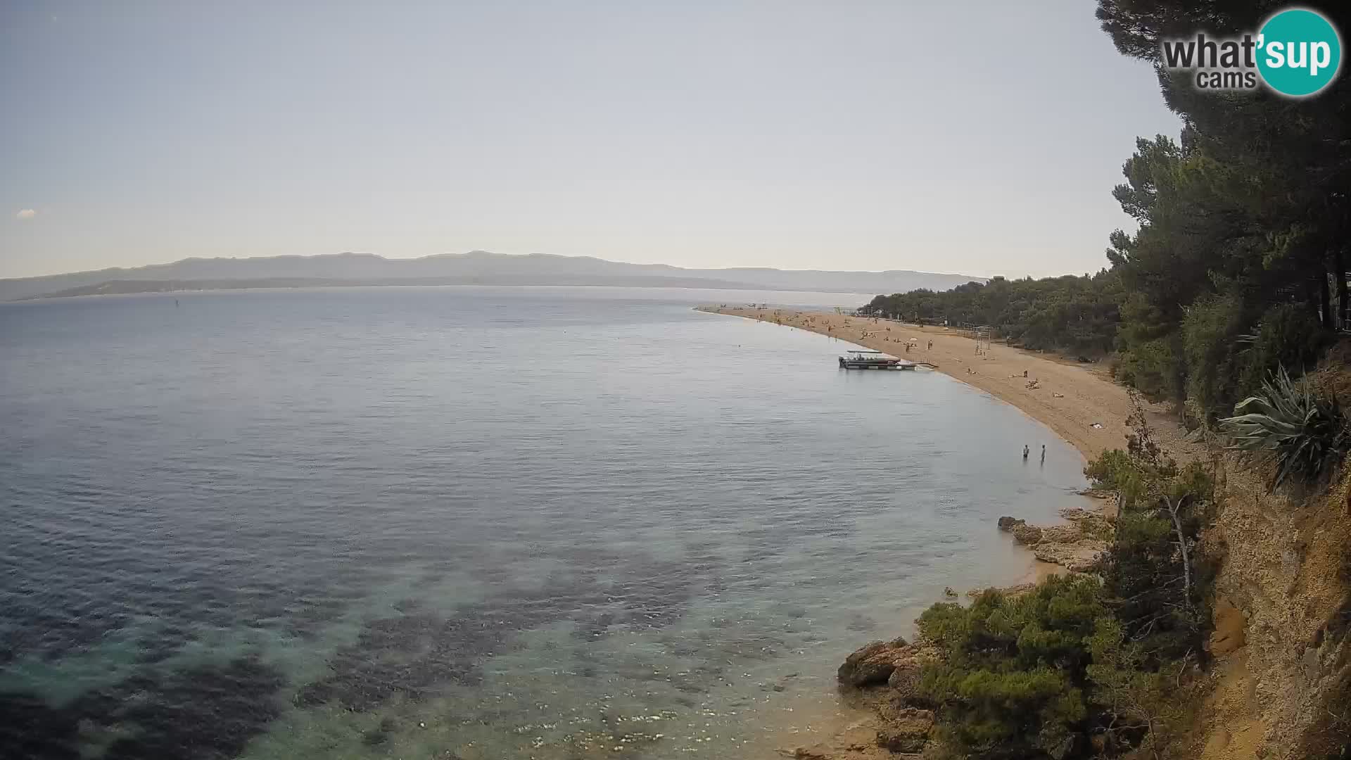 Webcam Bol Zlatni Rat – Vue en direct depuis l’île de Brač